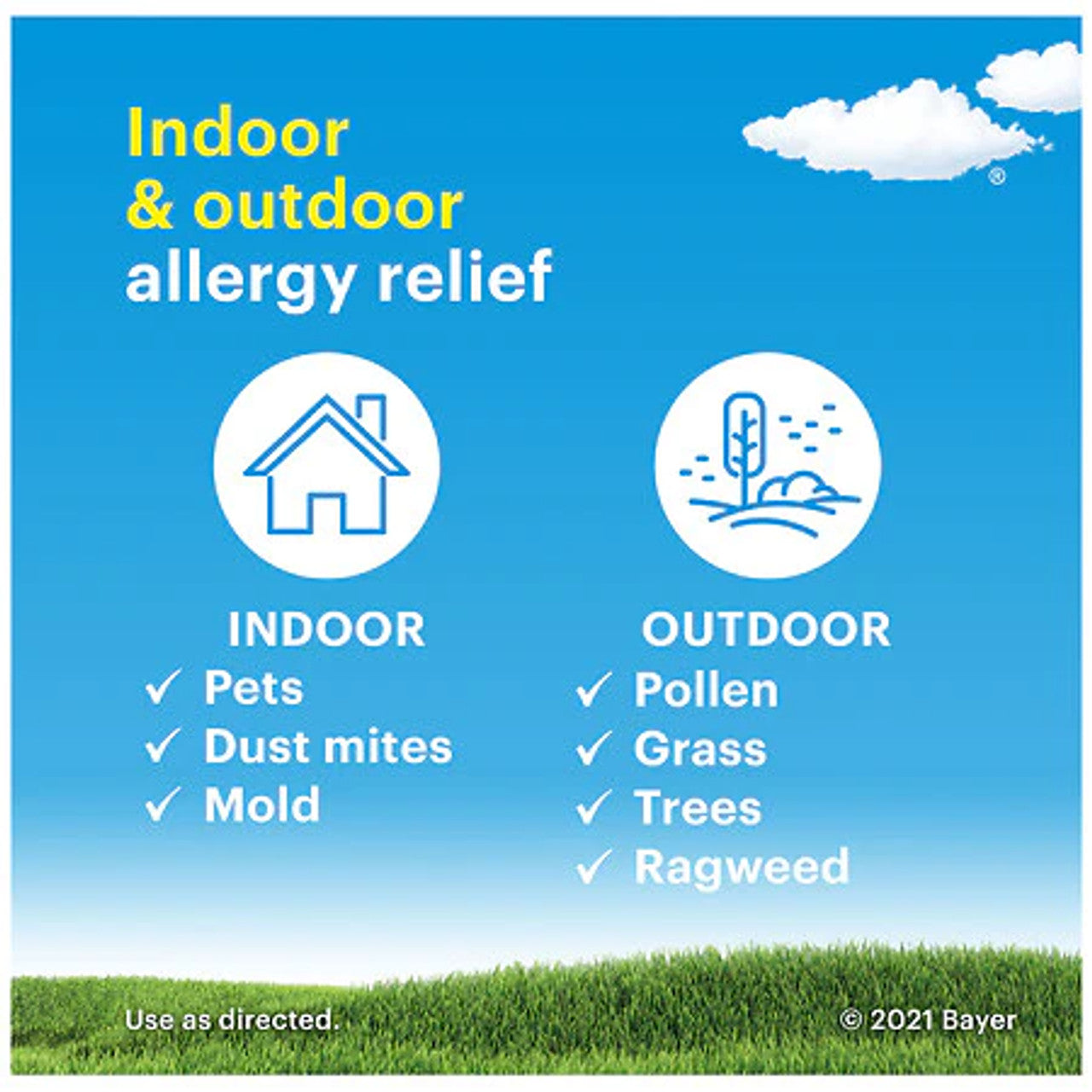 Claritin Allergy Relief 24 Hour Non-Drowsy Loratadine Tablets