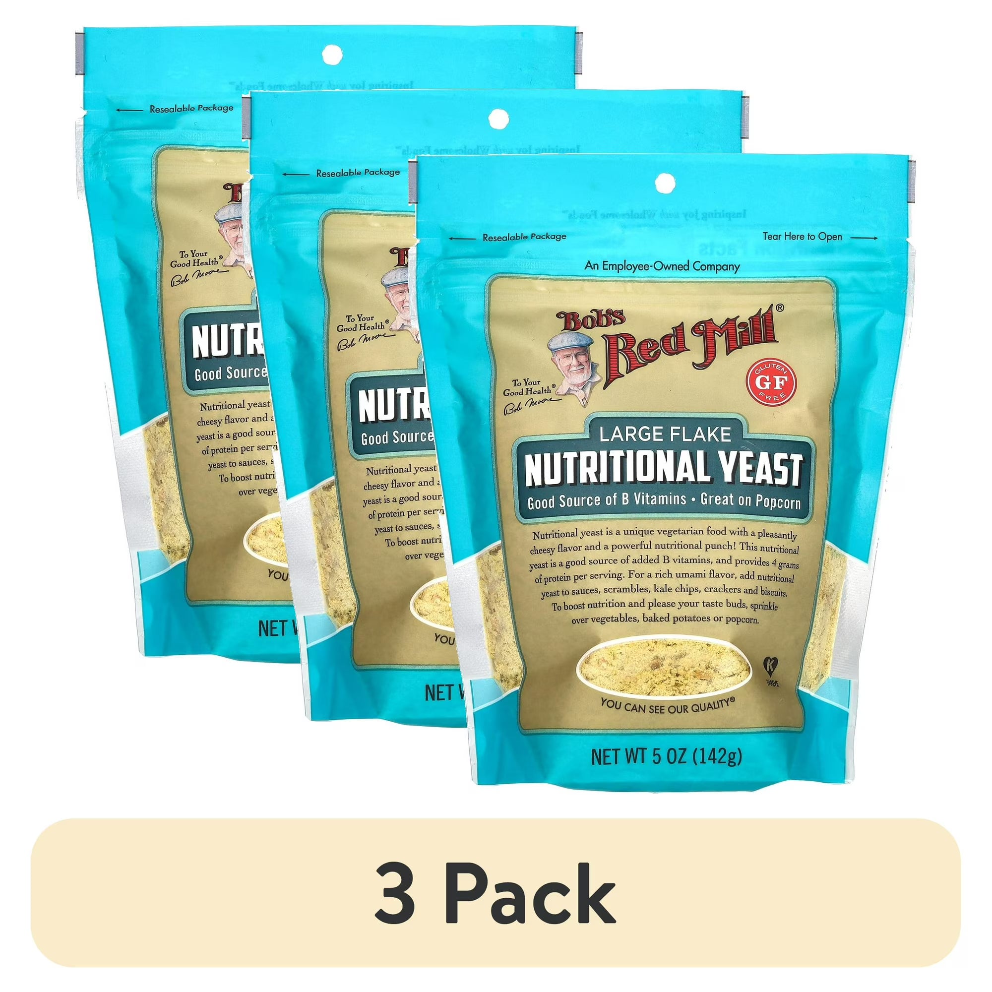 Bob's Red Mill Gluten Free Large Flake Nutritional Yeast, 5 oz