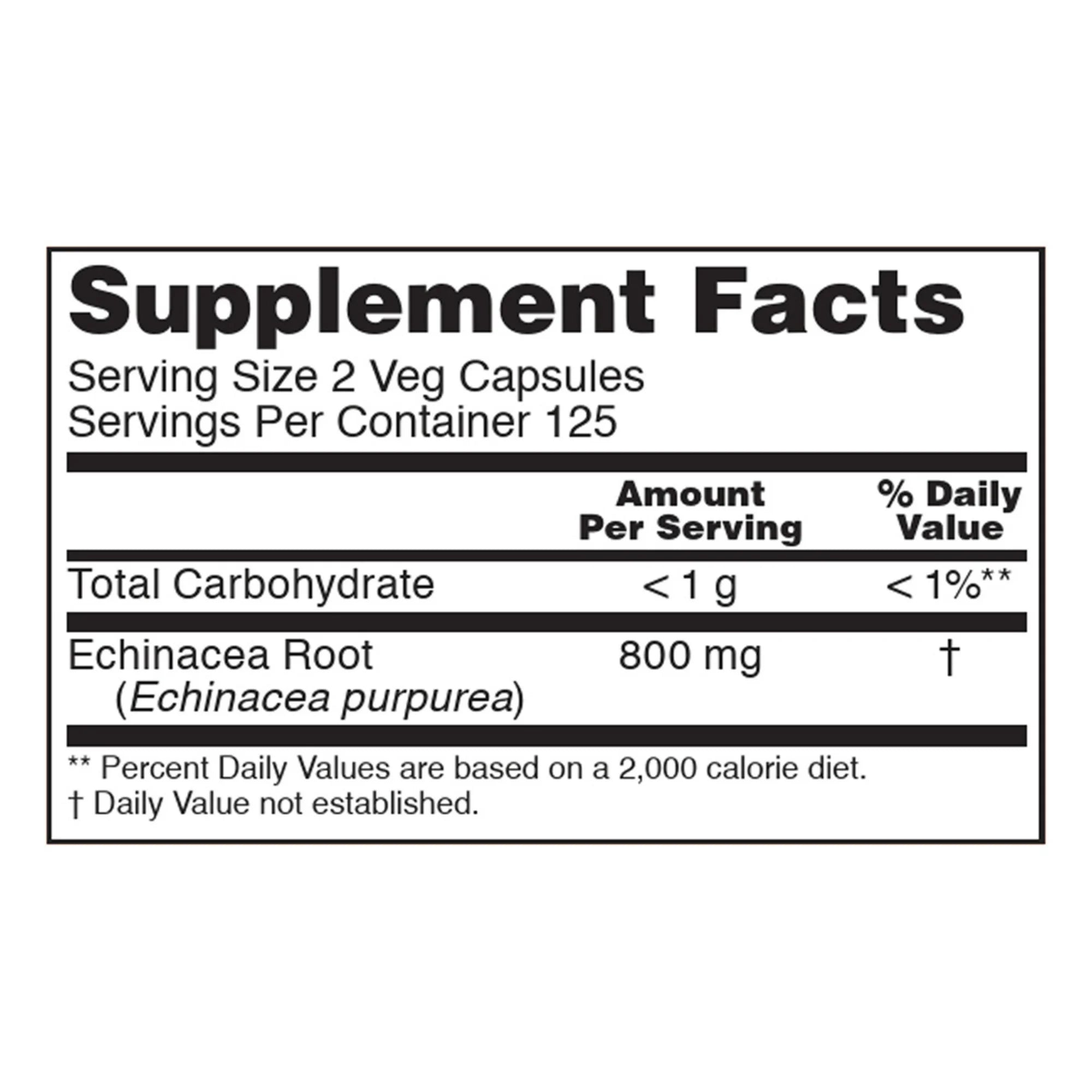 NOW Foods, Echinacea, 400 mg, 250 Veg Capsules