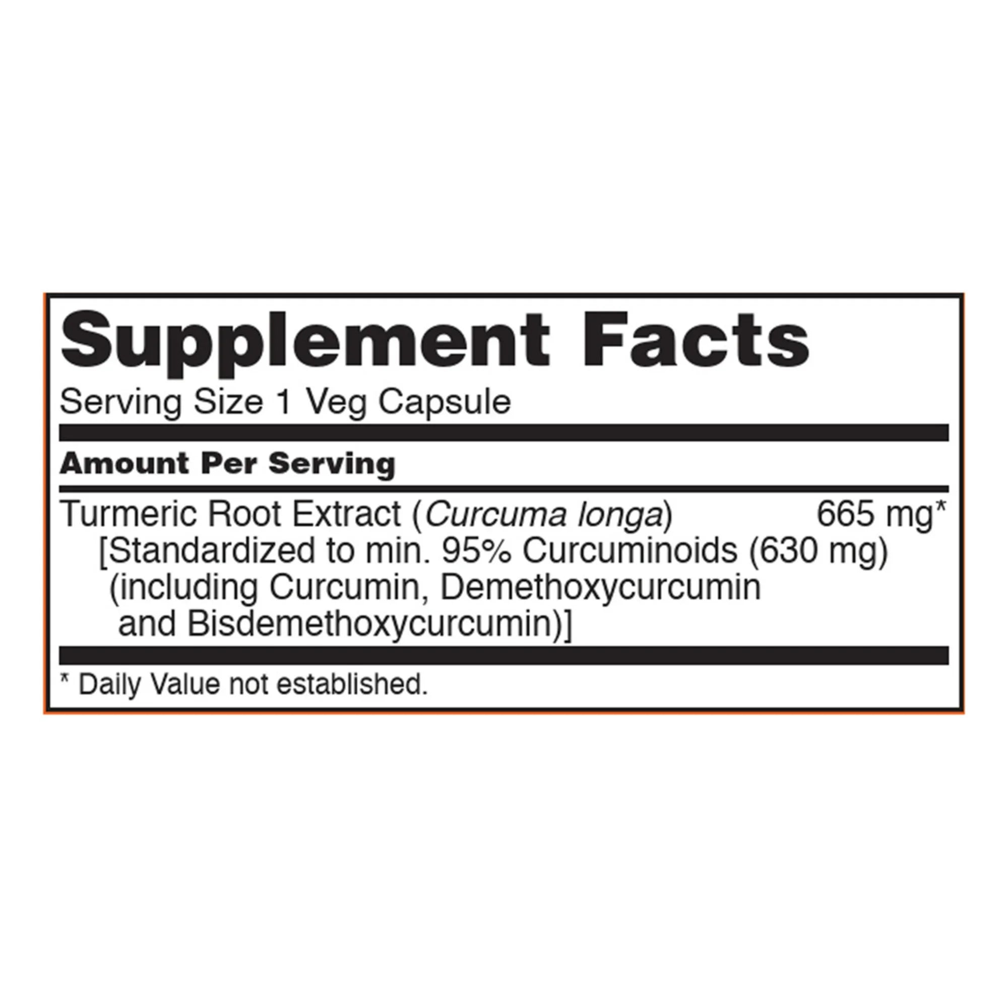 NOW Foods, Turmeric Curcumin, 665 mg, 120 Veg Capsules