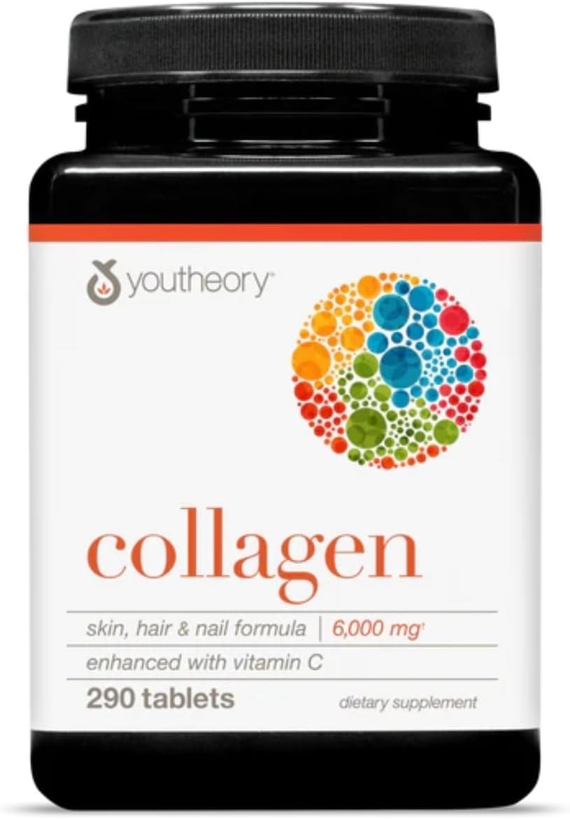 Youtheory, Collagen, 6,000 mg, 290 Tablets