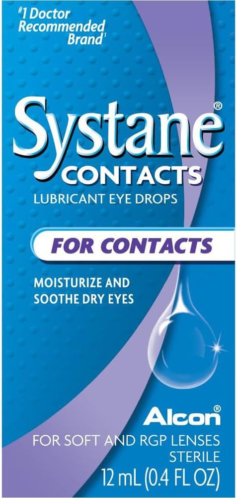Systane Contacts Lubricant Eye Soothing Drops, 0.4 Oz