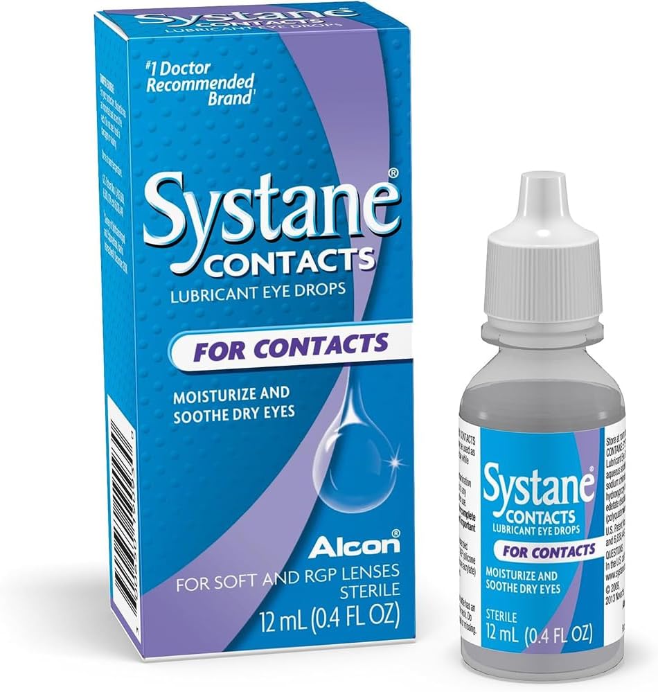 Systane Contacts Lubricant Eye Soothing Drops, 0.4 Oz