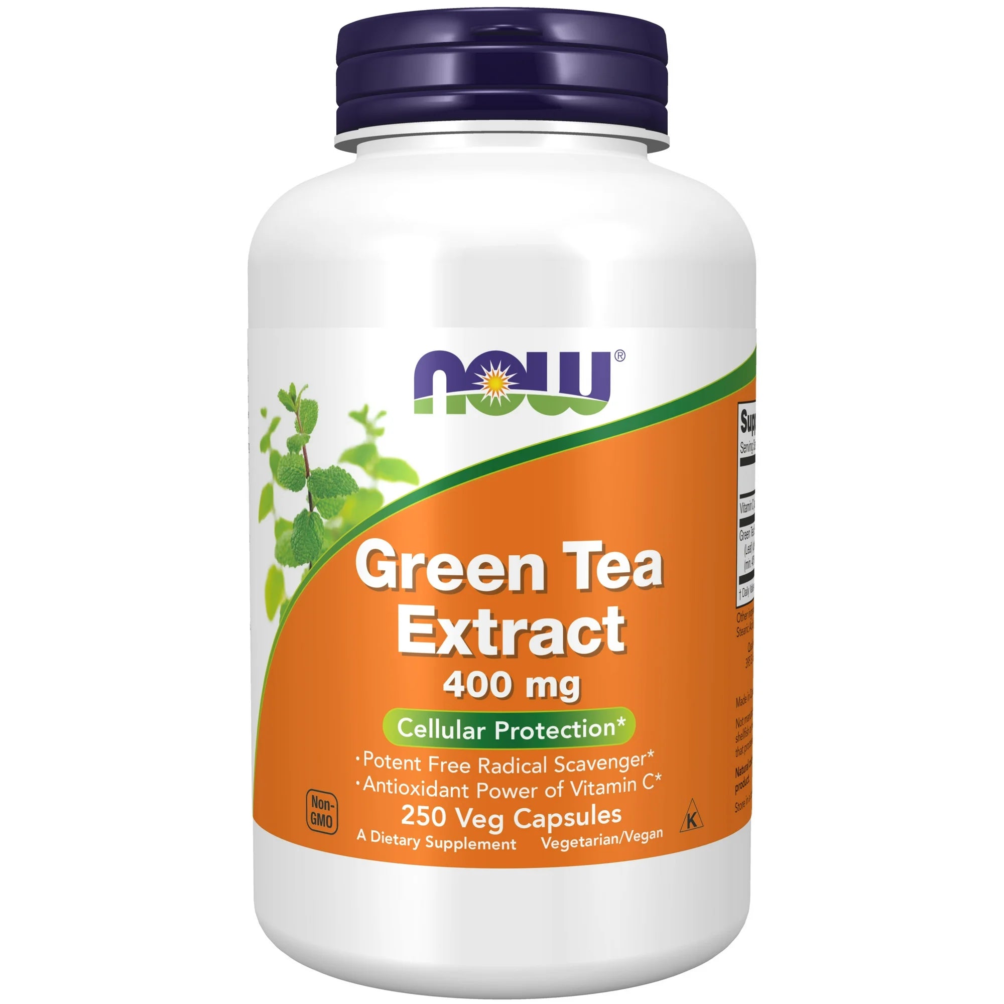 NOW Foods, Green Tea Extract, 400 mg, 250 Veg Capsules