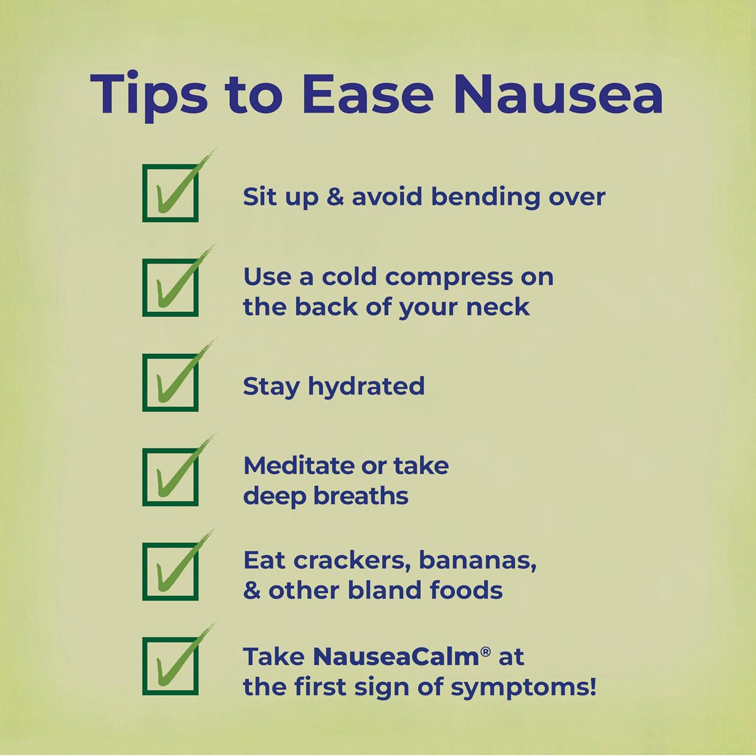 Boiron Non-Drowsy Nausea Relief - 60 Count