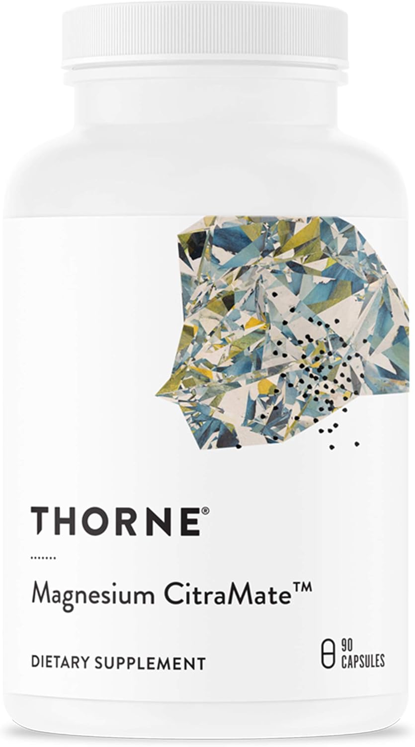 Thorne, Magnesium CitraMate, 135 mg, 90 Capsules