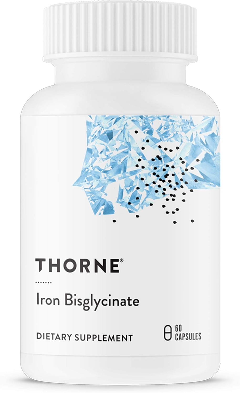 Thorne, Iron Bisglycinate, 60 Capsules