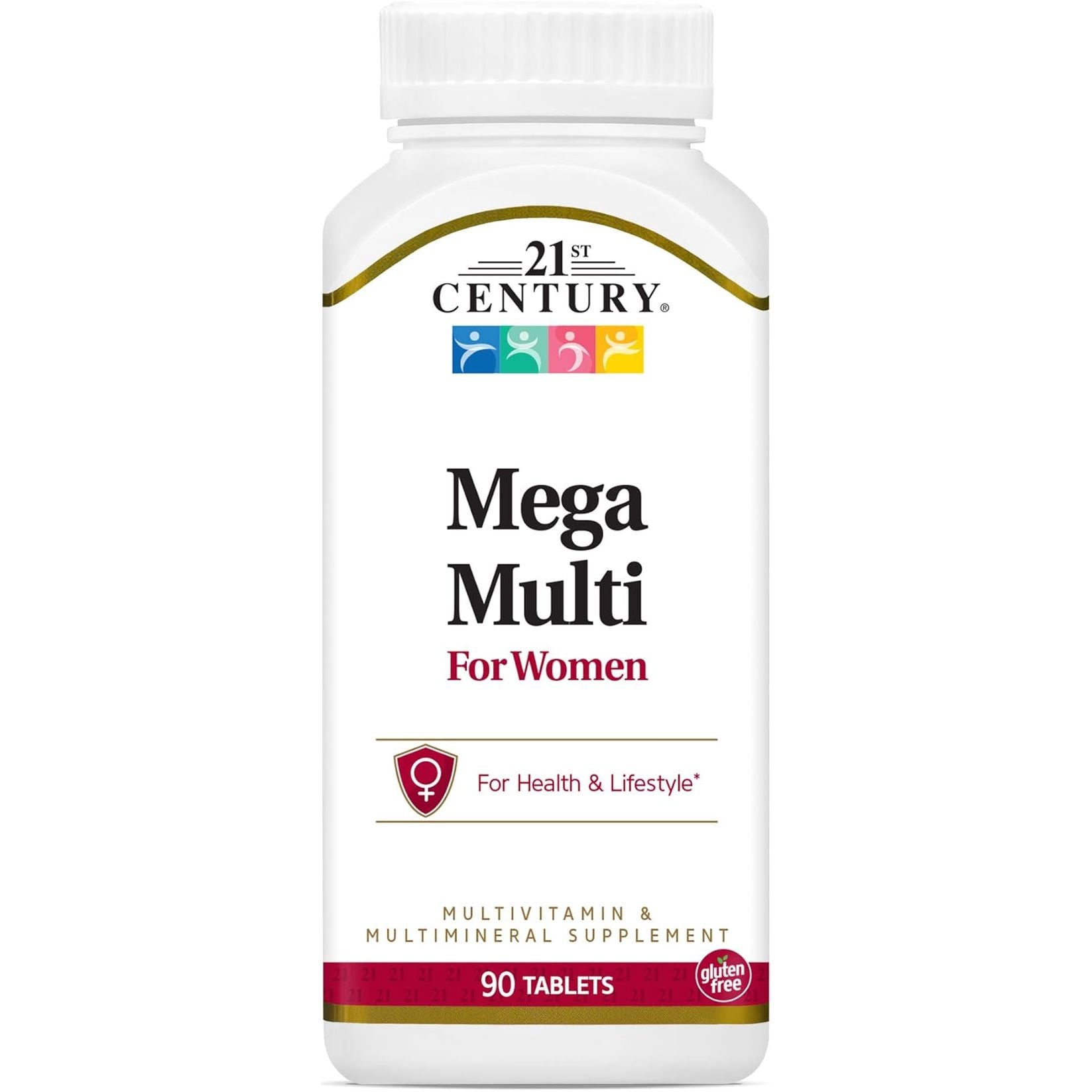 21st Century, Mega Multi for Women, 90 Tablets