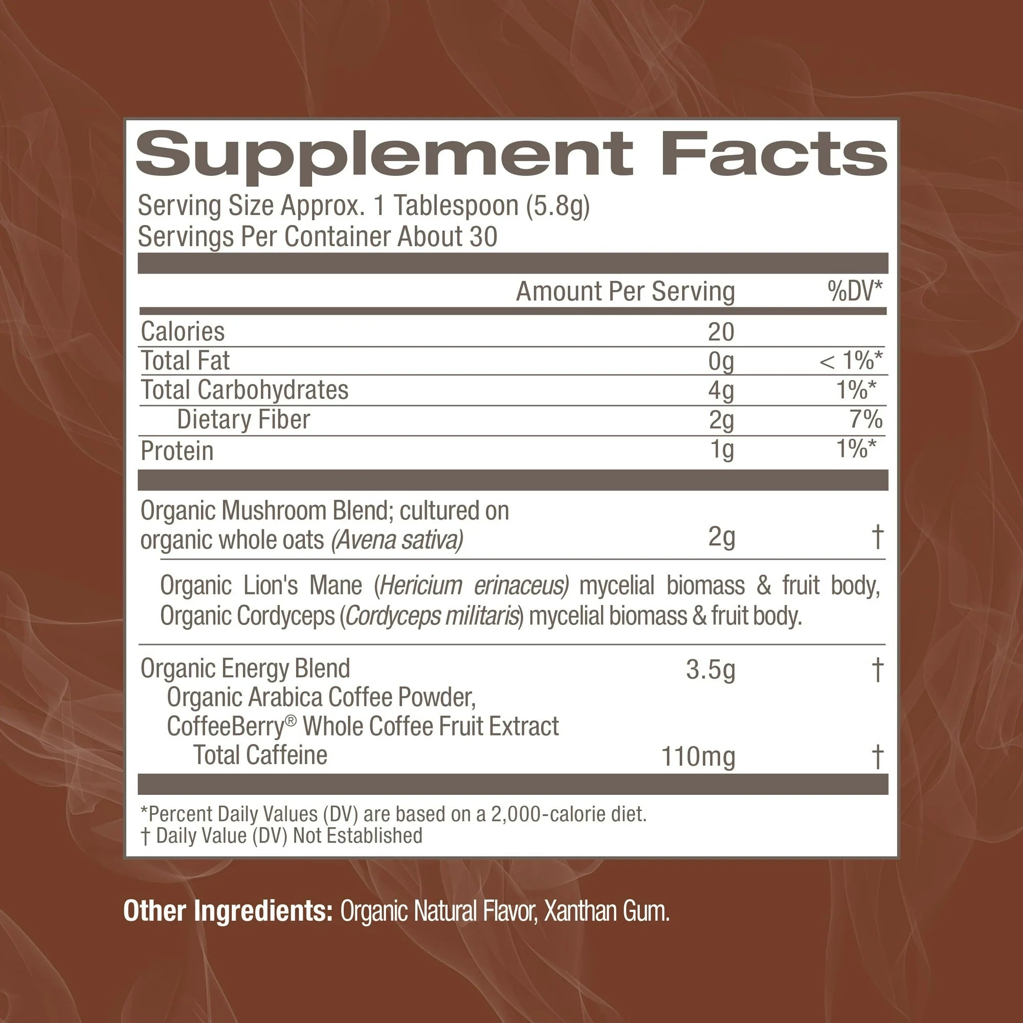 OM Mushroom Superfood Mushroom Coffee Blend, Organic - 6.24 oz