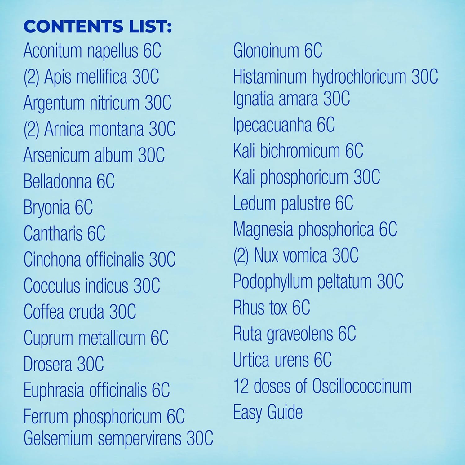 Boiron Homeotravel Travel First Aid Kit with Homeopathic Medicines - Filled Case (16 Tubes)