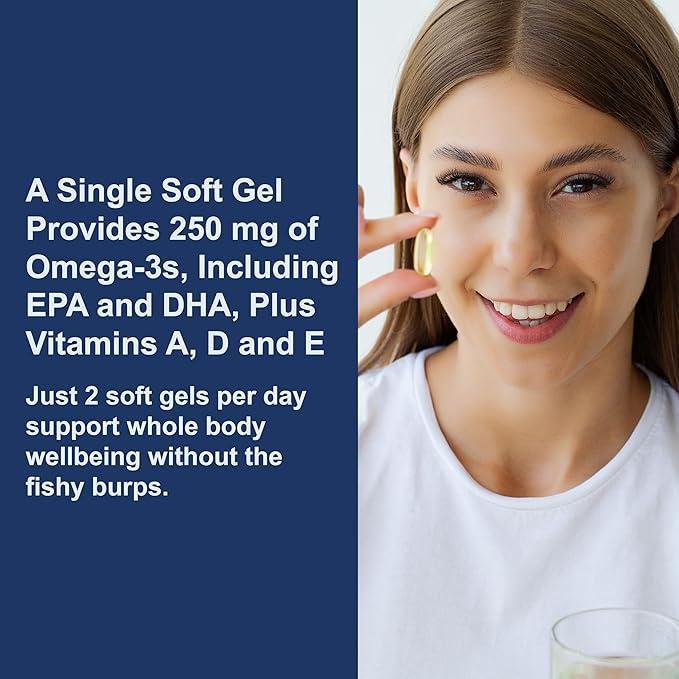 Carlson, Wild Norwegian, Cod Liver Oil Gems, 1,000 mg, 250 Soft Gels