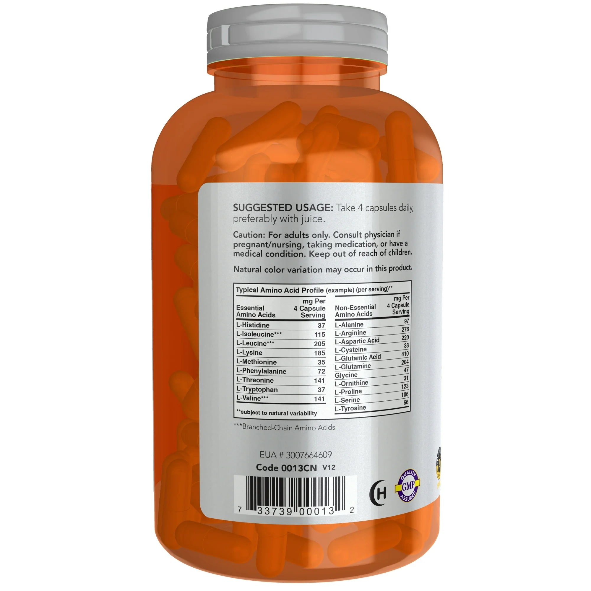 NOW Foods, Sports, Amino Complete, 360 Veg Capsules