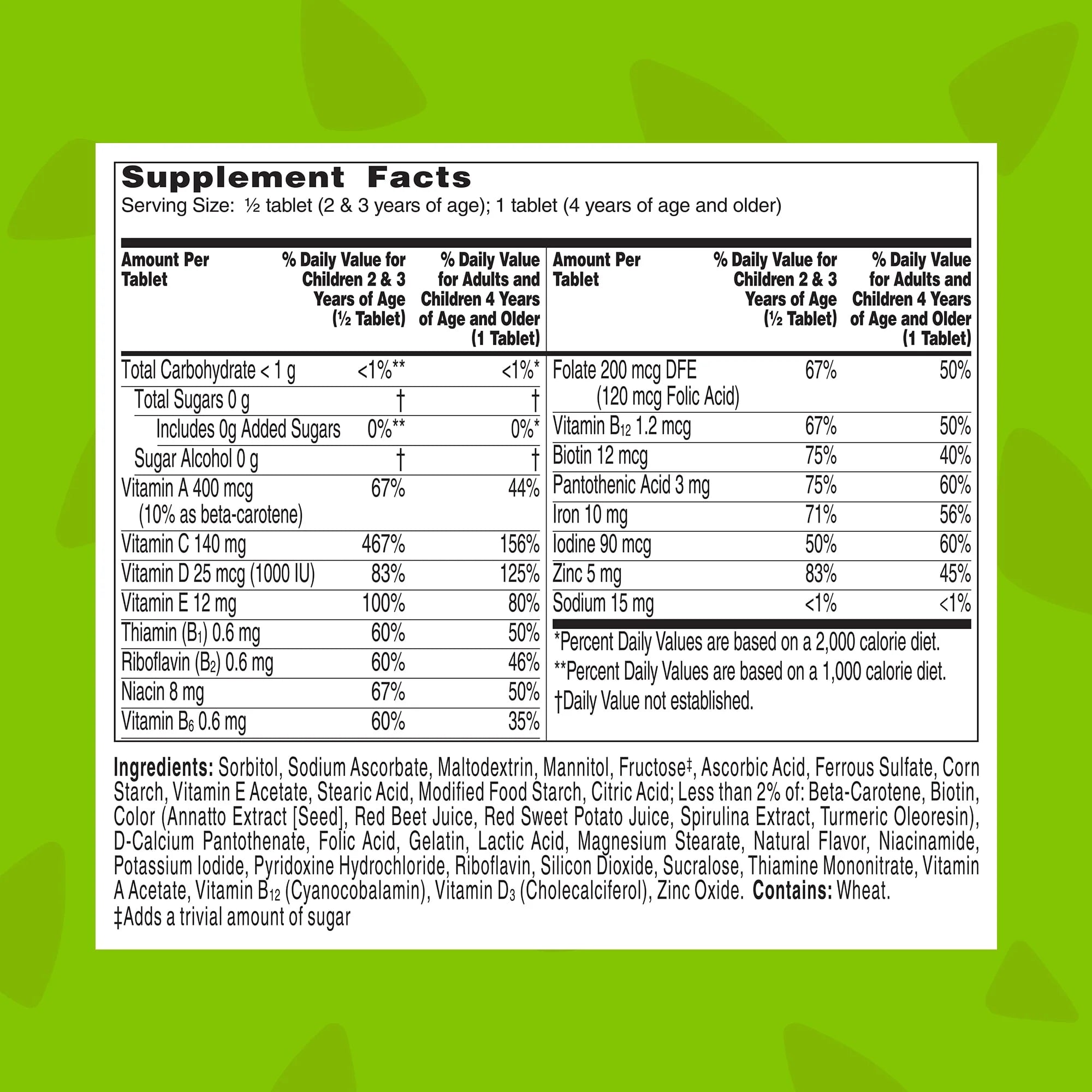 Flintstones Chewable Multivitamin + Immune Support, Vitamin C, Zinc for Kids, 90 Count