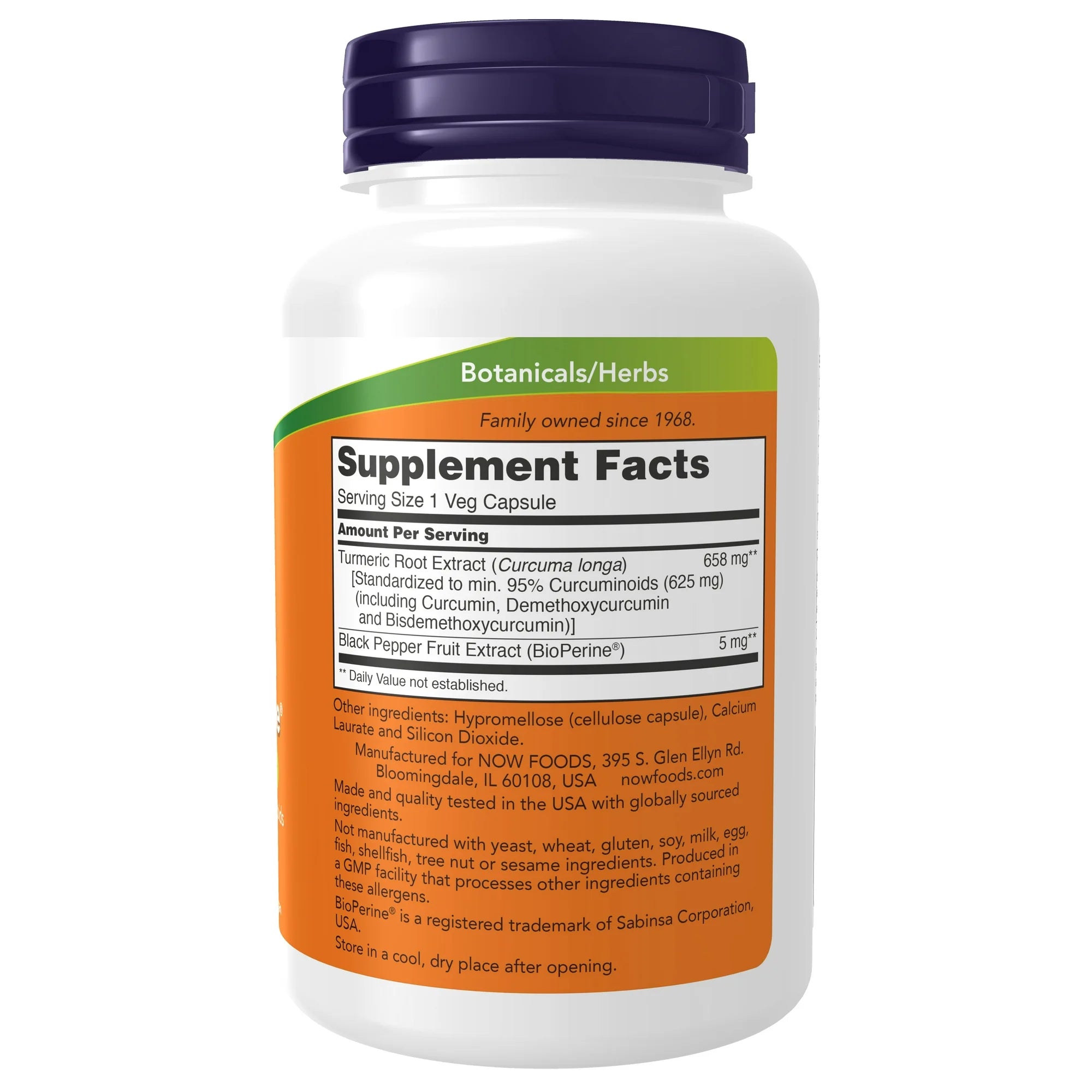 NOW Foods, Turkey Tail, 500 mg, 90 Veg Capsules (250 mg per Capsule)