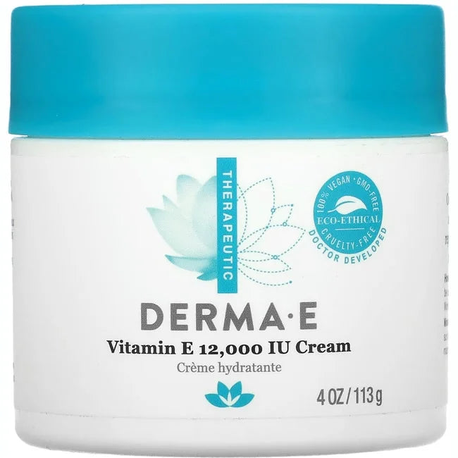 DERMA E, Vitamin E Creme, 4 oz (113 g)