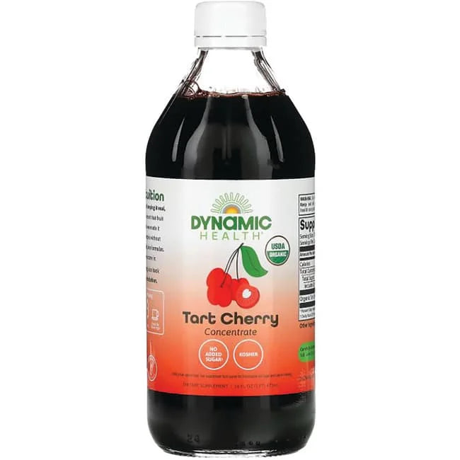 Dynamic Health, Tart Cherry Concentrate, Glass, 16 fl oz (473 ml)