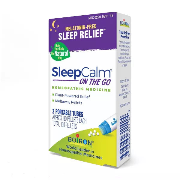 SleepCalm On the Go by Boiron Homeopathic Medicine For Sleep Relief - 160 Pellet