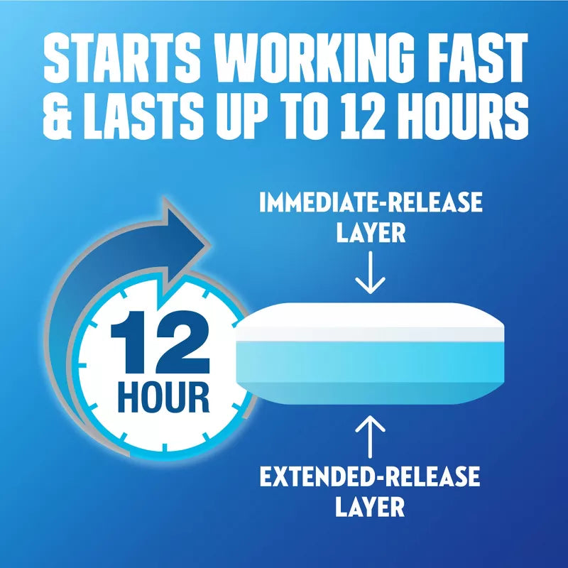 Mucinex 12 Hr Chest Congestion Expectorant Tablets (120 Count)