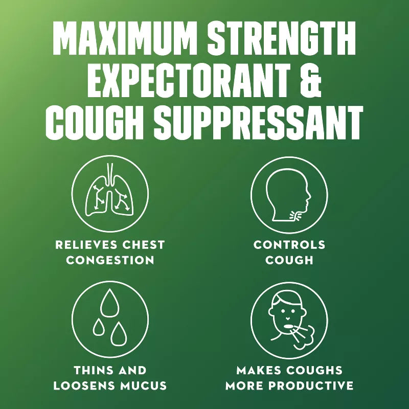 Mucinex DM Max Strength 12 Hour Cough Medicine - Tablets