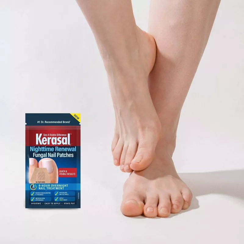 Kerasal Nighttime Fungal Nail Patches - 14ct