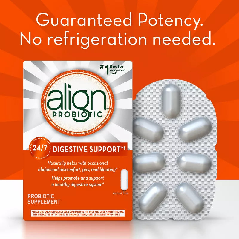 Align Ultimate Gut Support Daily Probiotic Supplement- Capsules - 28ct