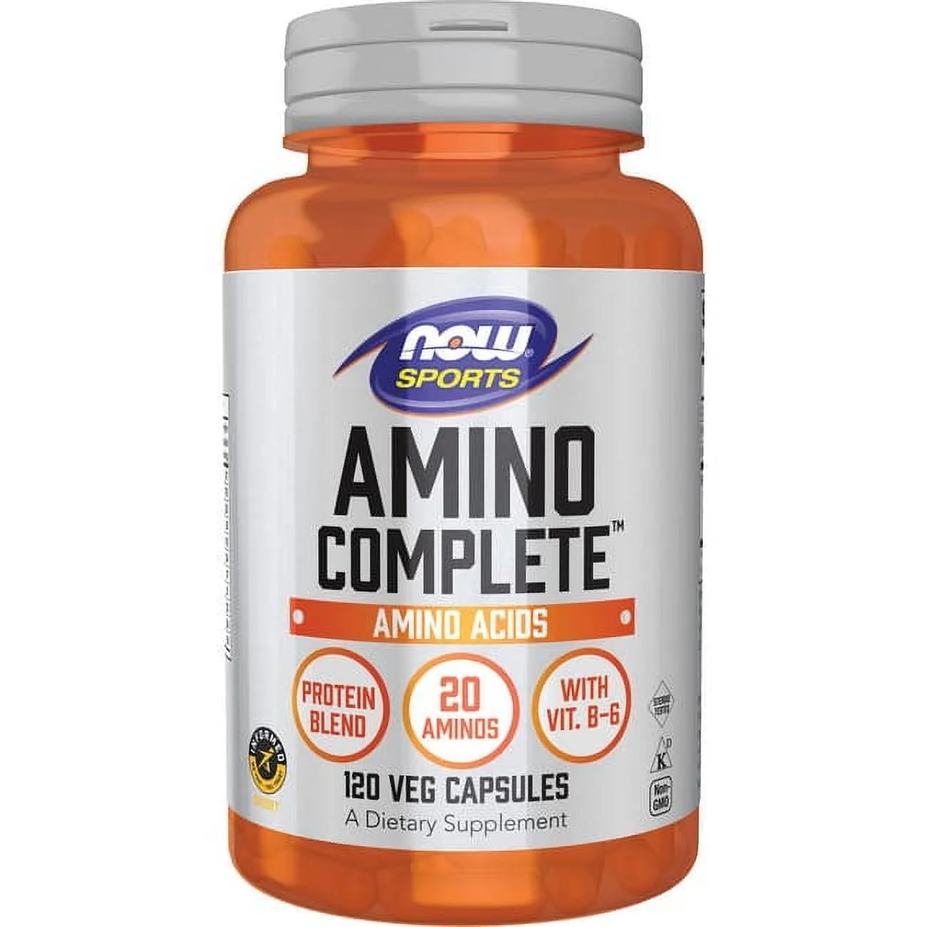 NOW Foods, Sports, Amino Complete, Amino Acids, 120 Veg Capsules