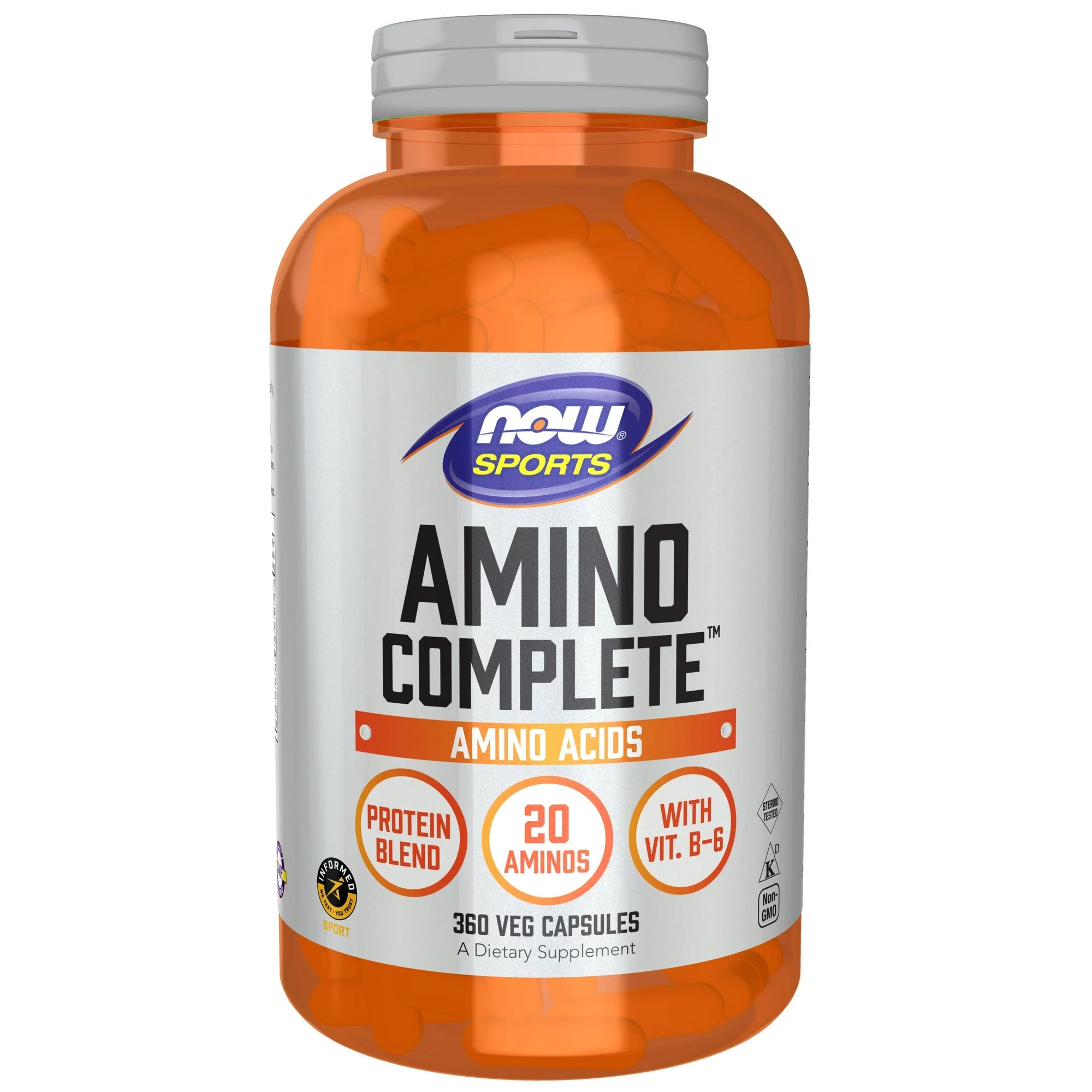 NOW Foods, Sports, Amino Complete, 360 Veg Capsules