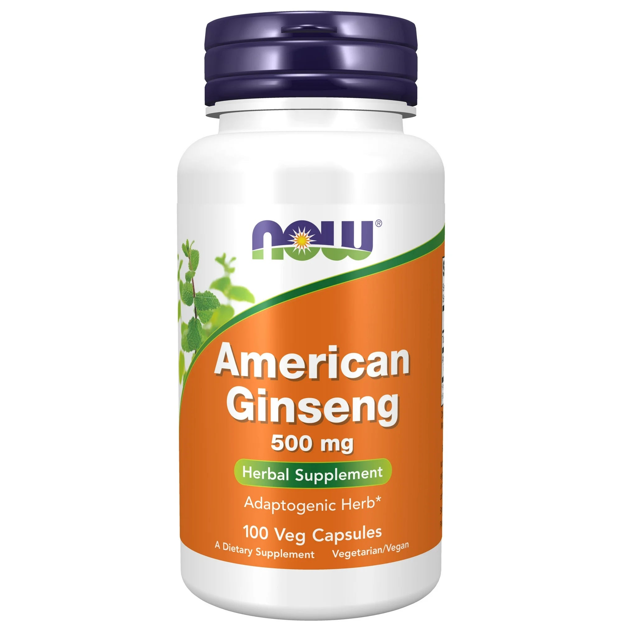 NOW Foods, Panax Ginseng , 500 mg, 100 Veg Capsules