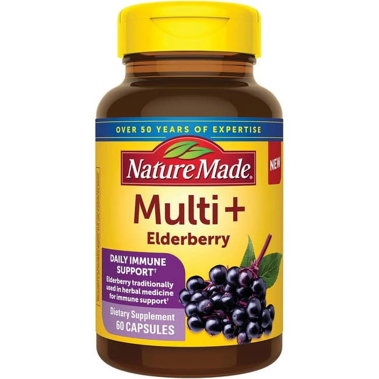 Nature Made Multi + Elderberry 60 Caps
