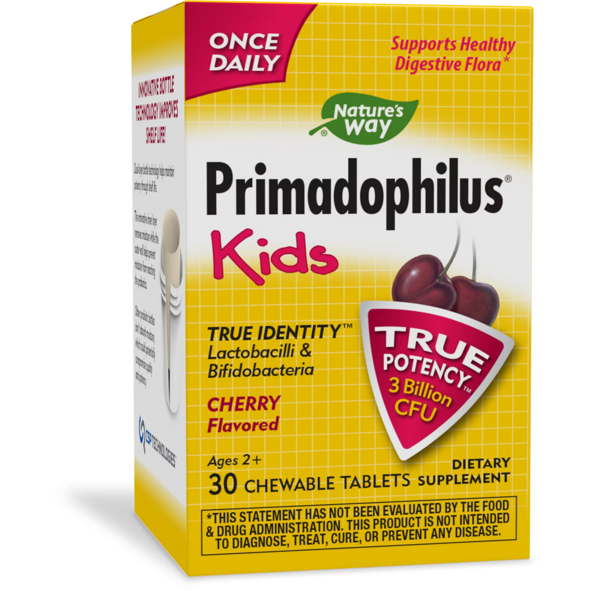 Nature's Way Primadophilus Kids 3 Billion, 30 Chewables