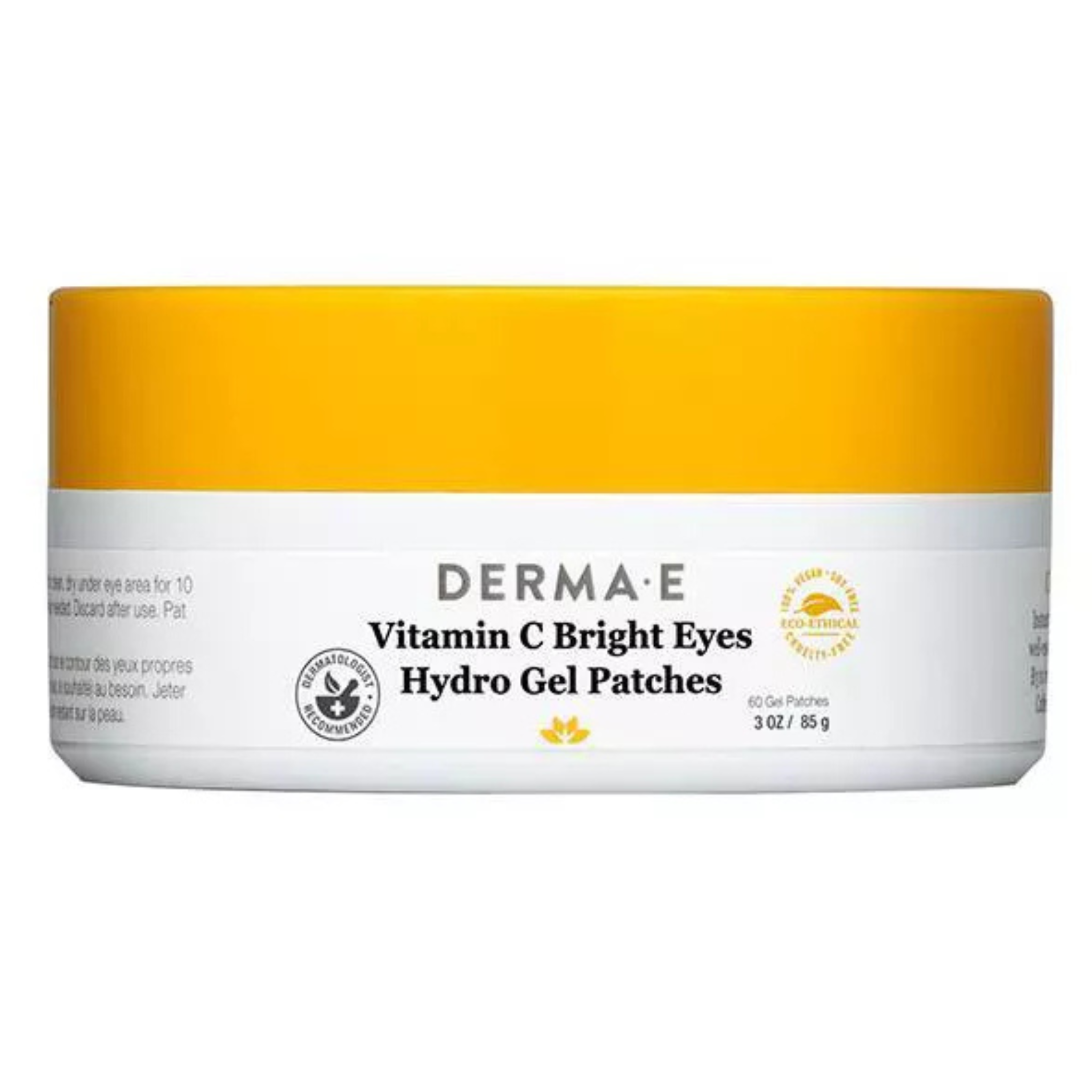 DERMA E, Vitamin C Bright Eyes Hydro Gel Patches, 60 Patches