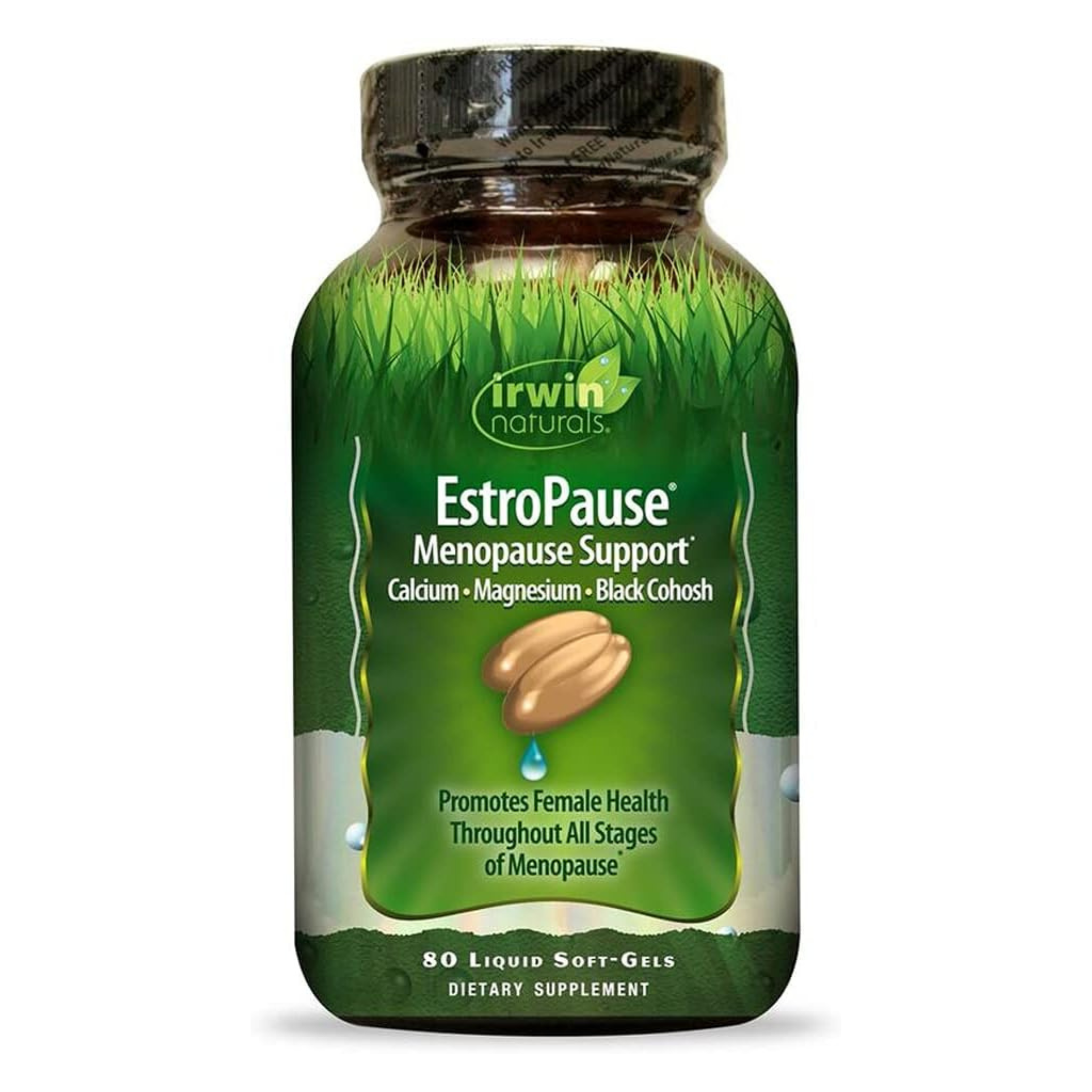 Irwin Naturals, EstroPause®, Menopause Support, 80 Liquid Soft-Gels