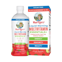 MaryRuth's, Liquid Morning Multivitamin Essentials+, Fruit Punch, 32 fl oz (946 ml)