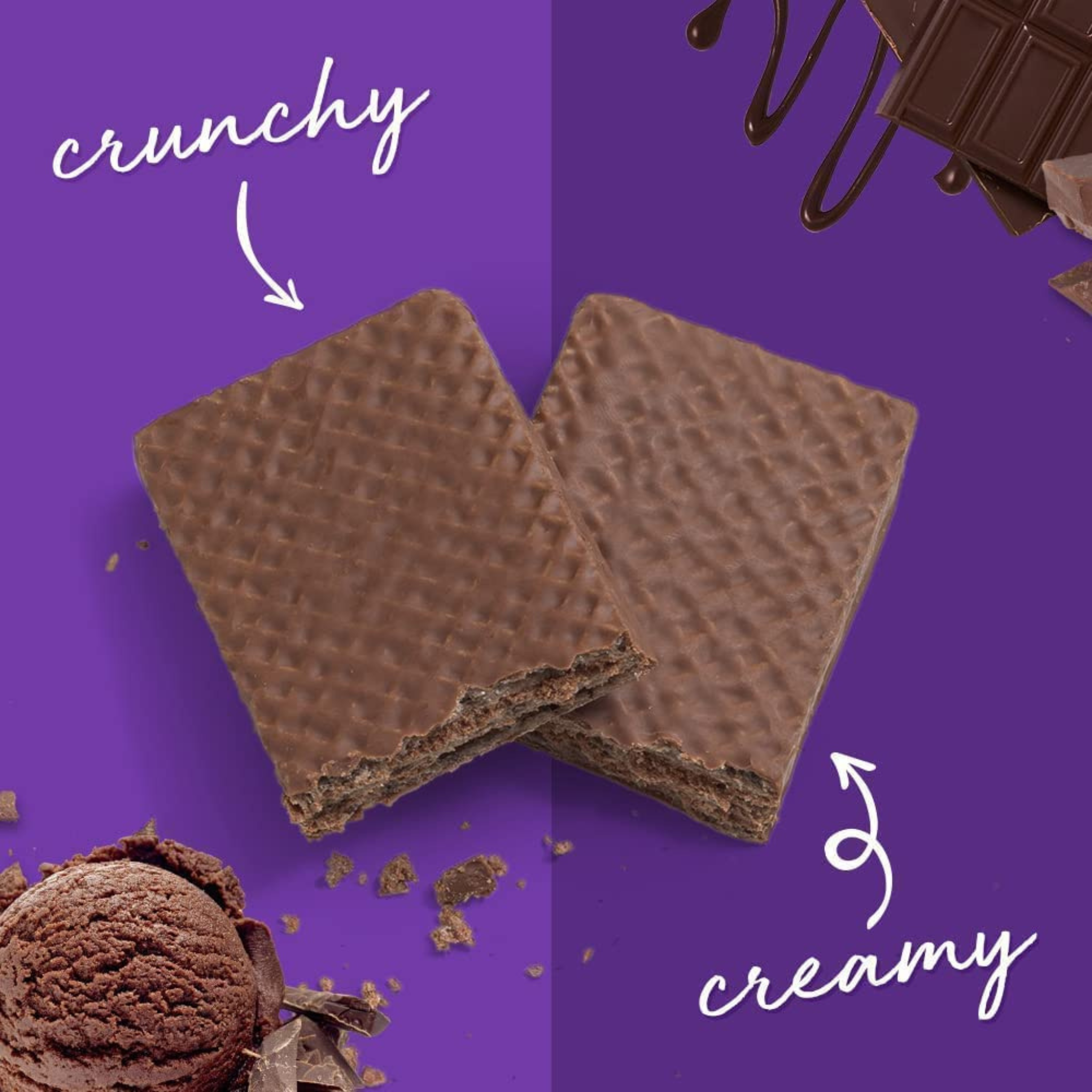 BNRG, Power Crunch® Protein Energy Bar, Triple Chocolate, 12 Bars, 1.4 oz (40 g) Each