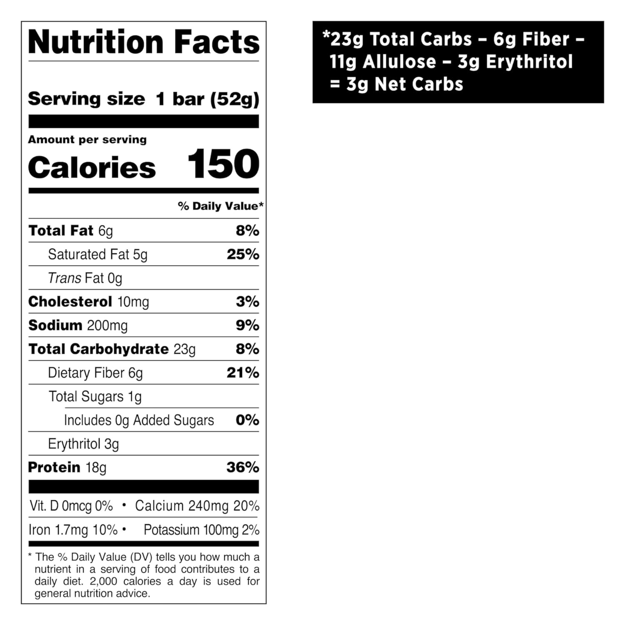 Quest Nutrition, Hero Protein Bar, Crispy Cookies & Cream, 12 Bars, 1.83 oz (52 g) Each