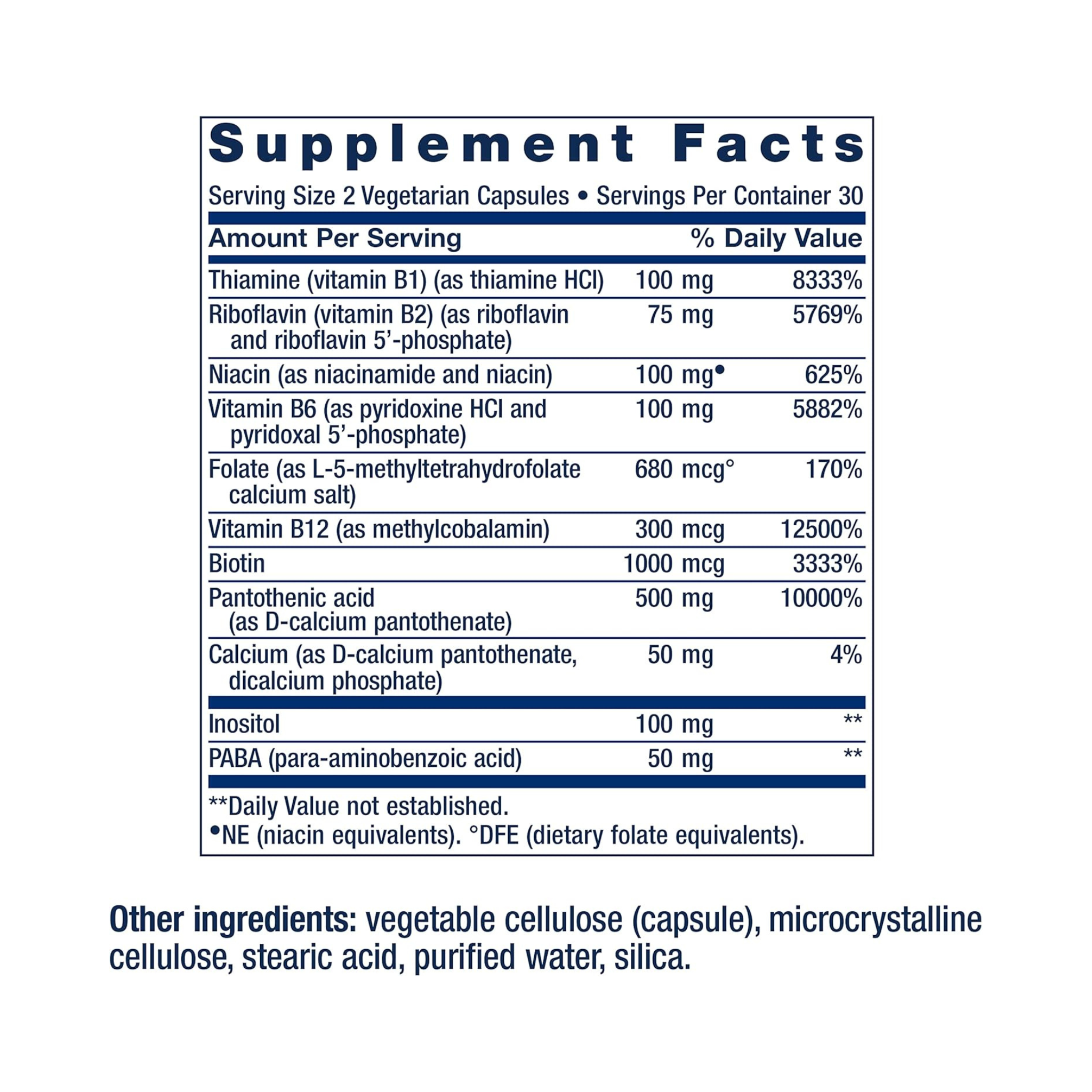 Life Extension, BioActive Complete B-Complex, 60 Vegetarian Capsules