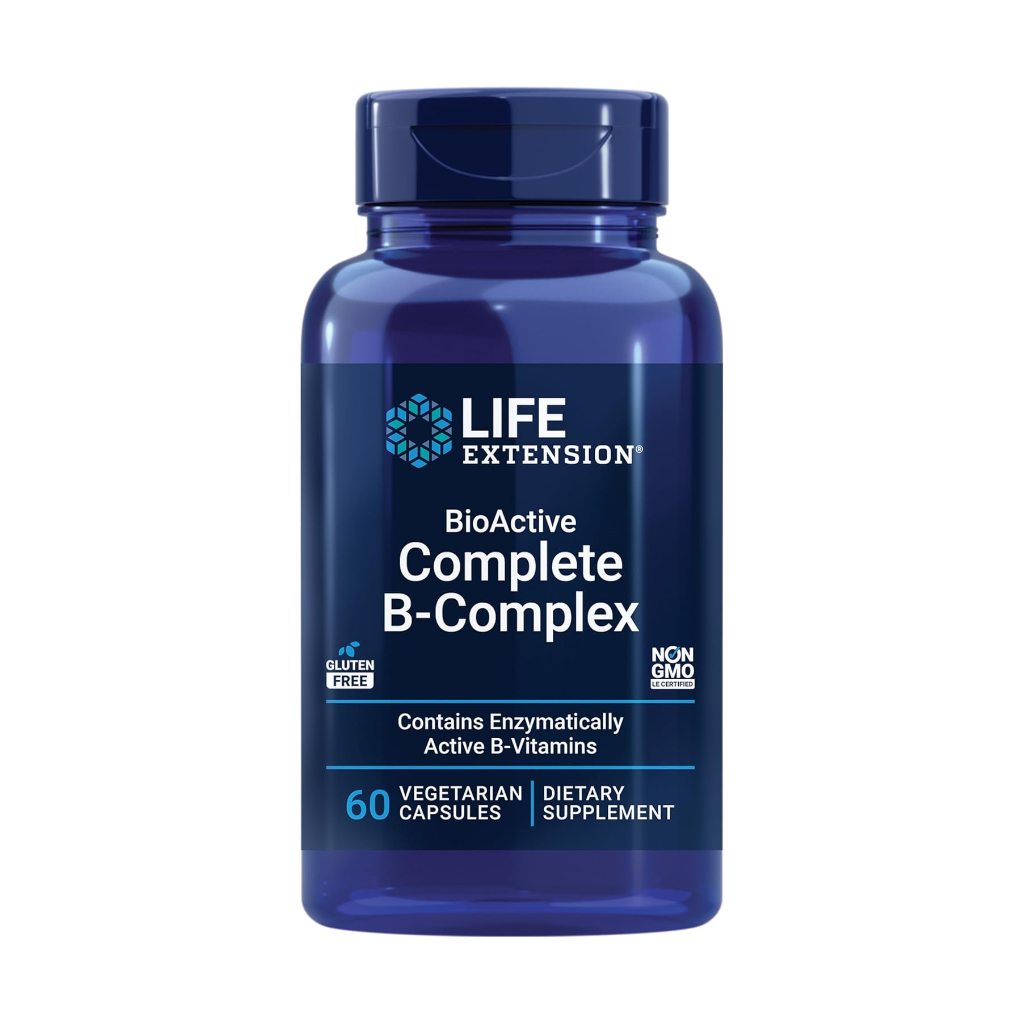 Life Extension, BioActive Complete B-Complex, 60 Vegetarian Capsules