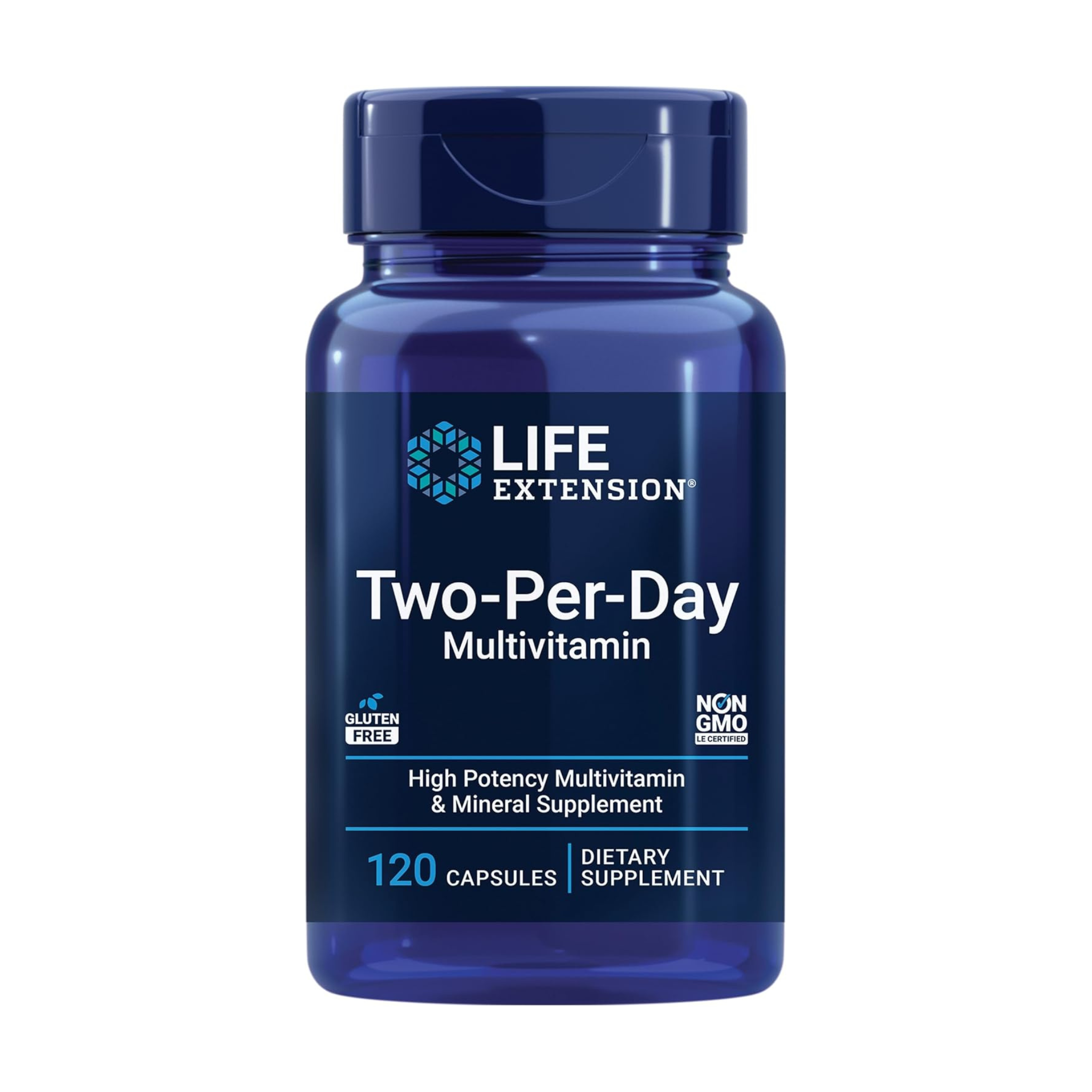 Life Extension, Two-Per-Day Multivitamin, 120 Capsules