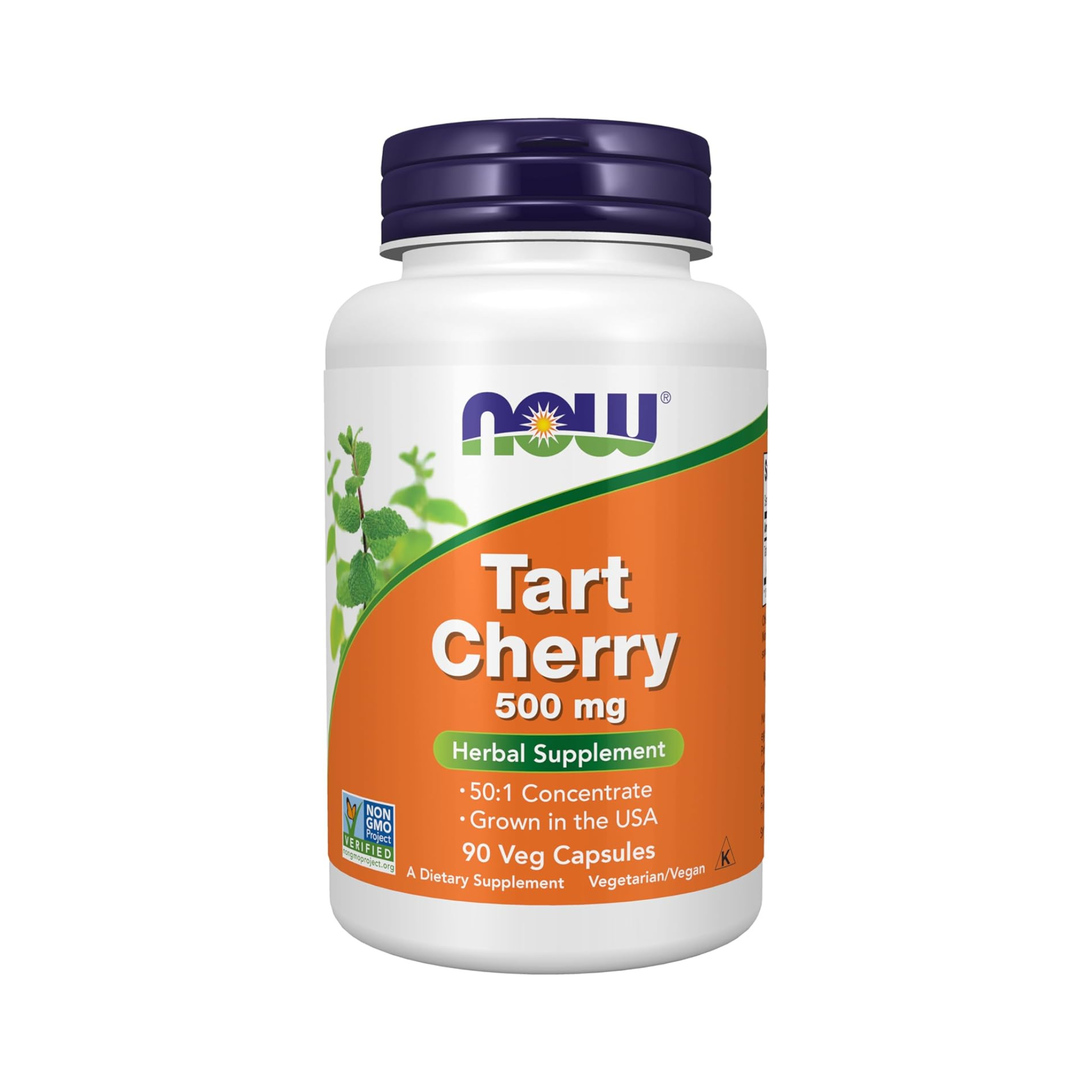 NOW Foods, Tart Cherry, 500 mg, 90 Veg Capsules