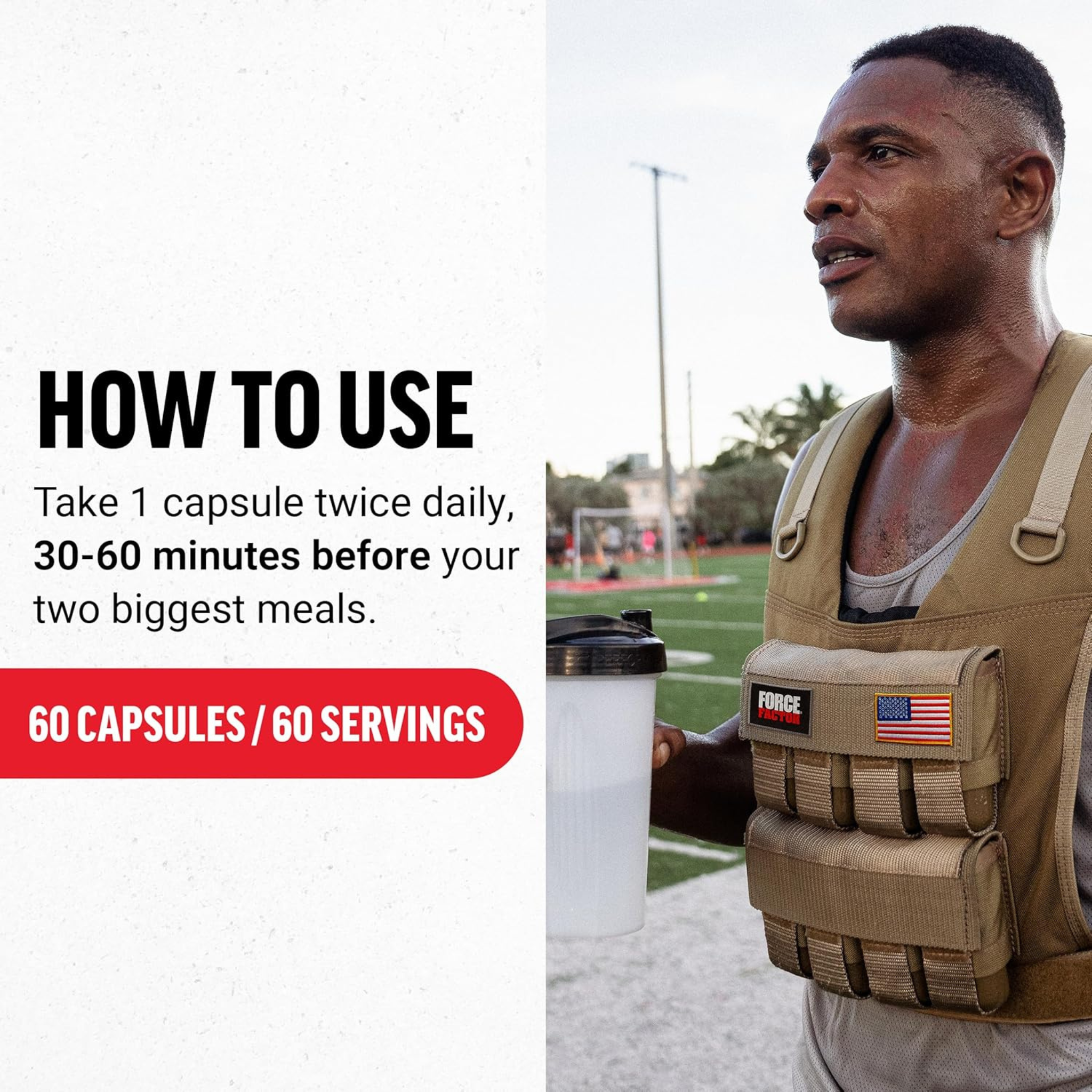 Force Factor, LeanFire®, 60 Vegetable Capsules