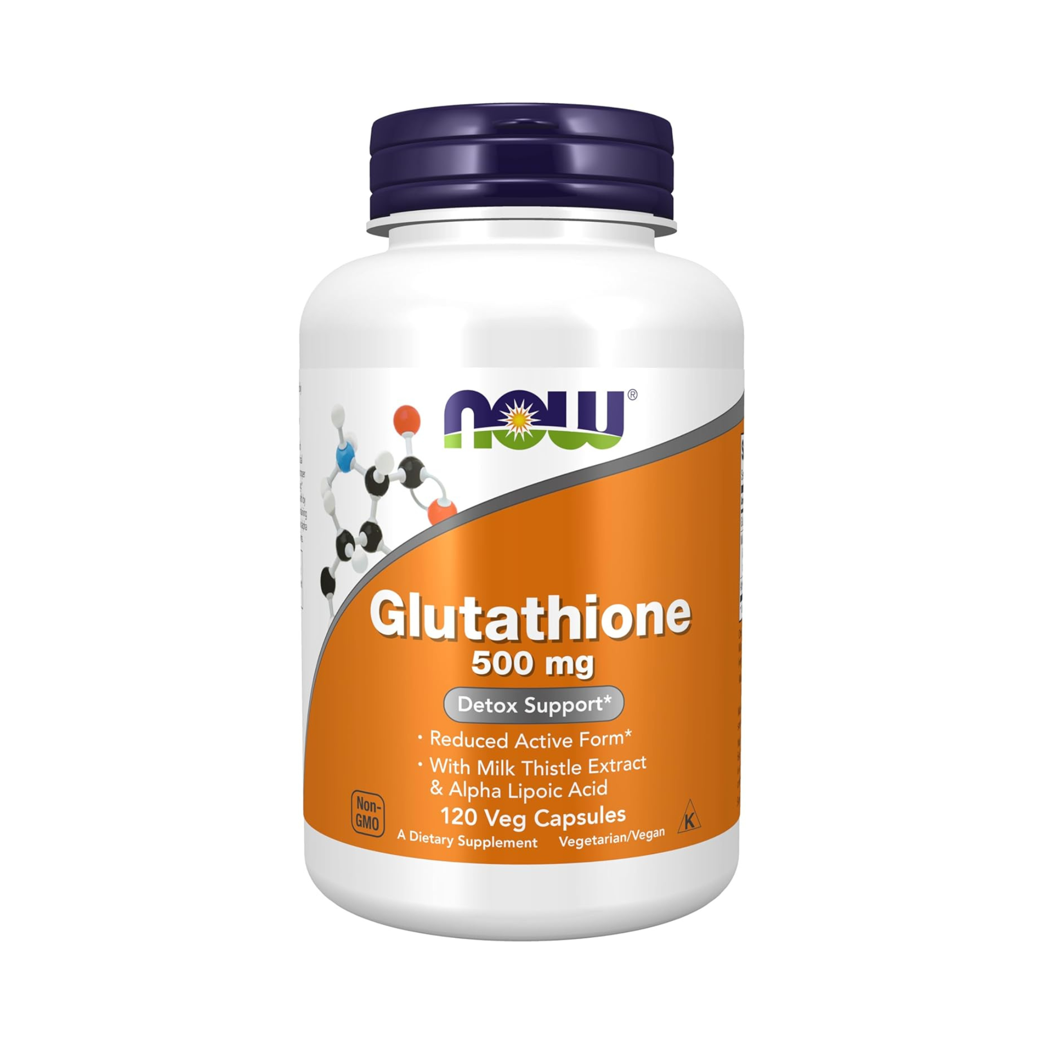 NOW Foods, Glutathione, 500 mg, 120 Veg Capsules
