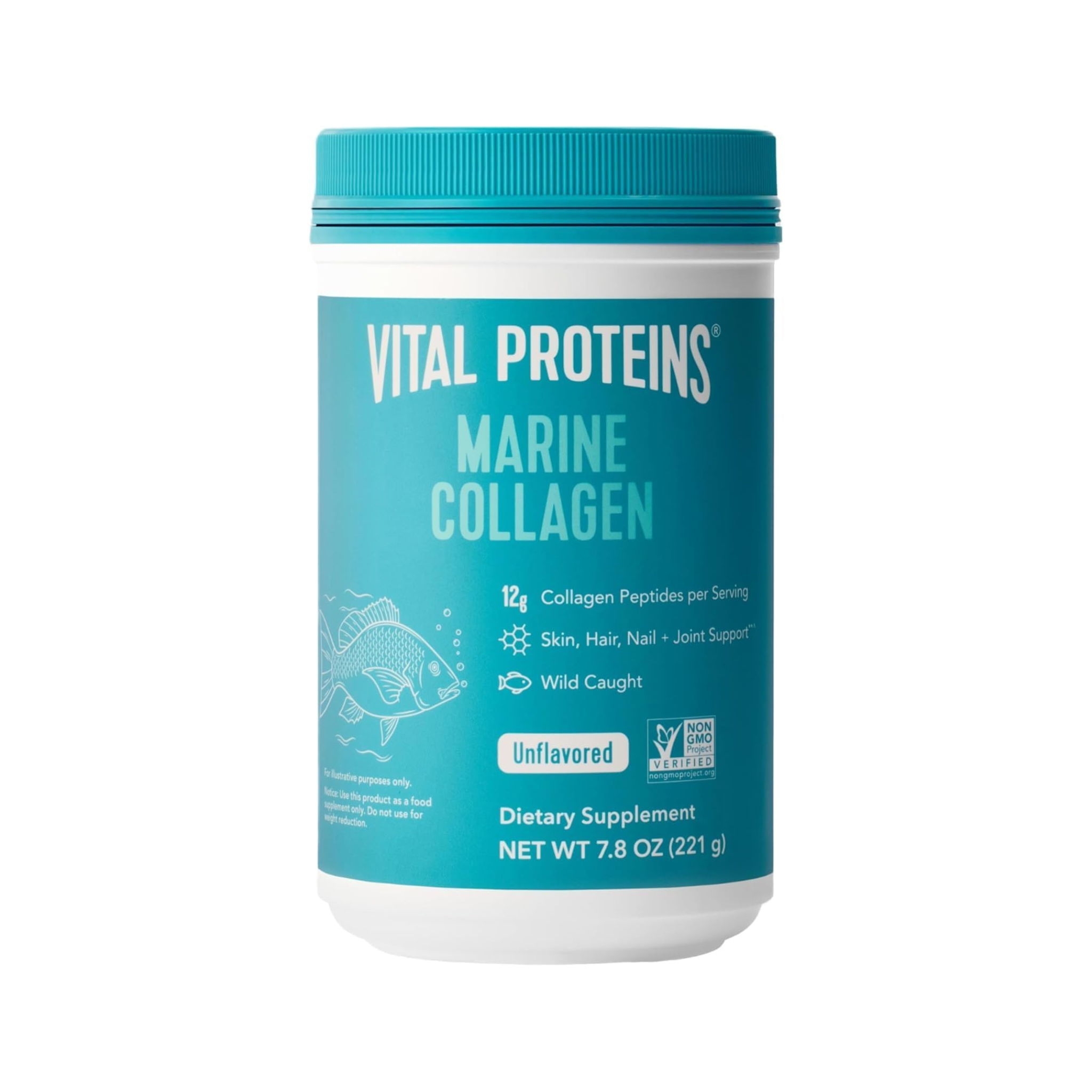 Vital Proteins, Marine Collagen, Unflavored, 7.8 oz (221 g)