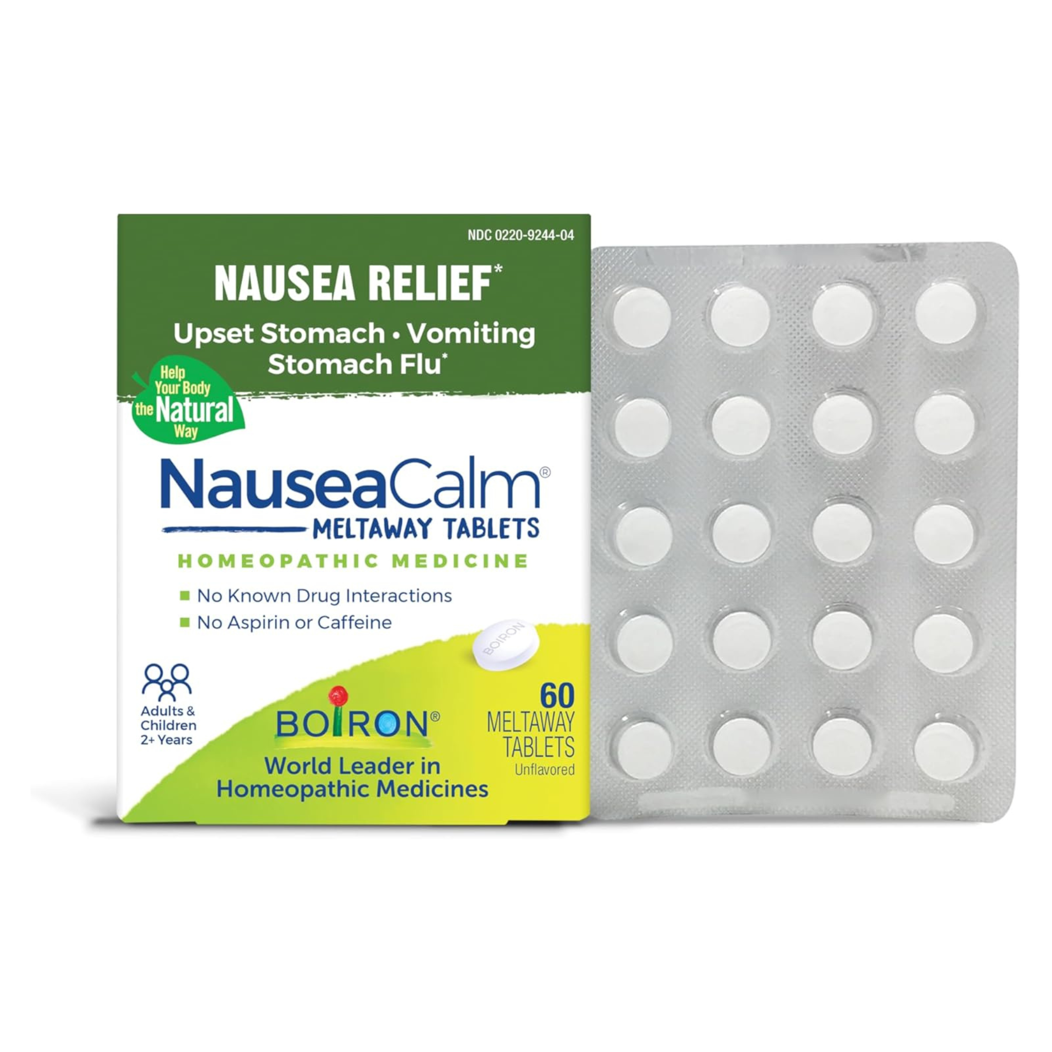 Boiron Non-Drowsy Nausea Relief - 60 Count
