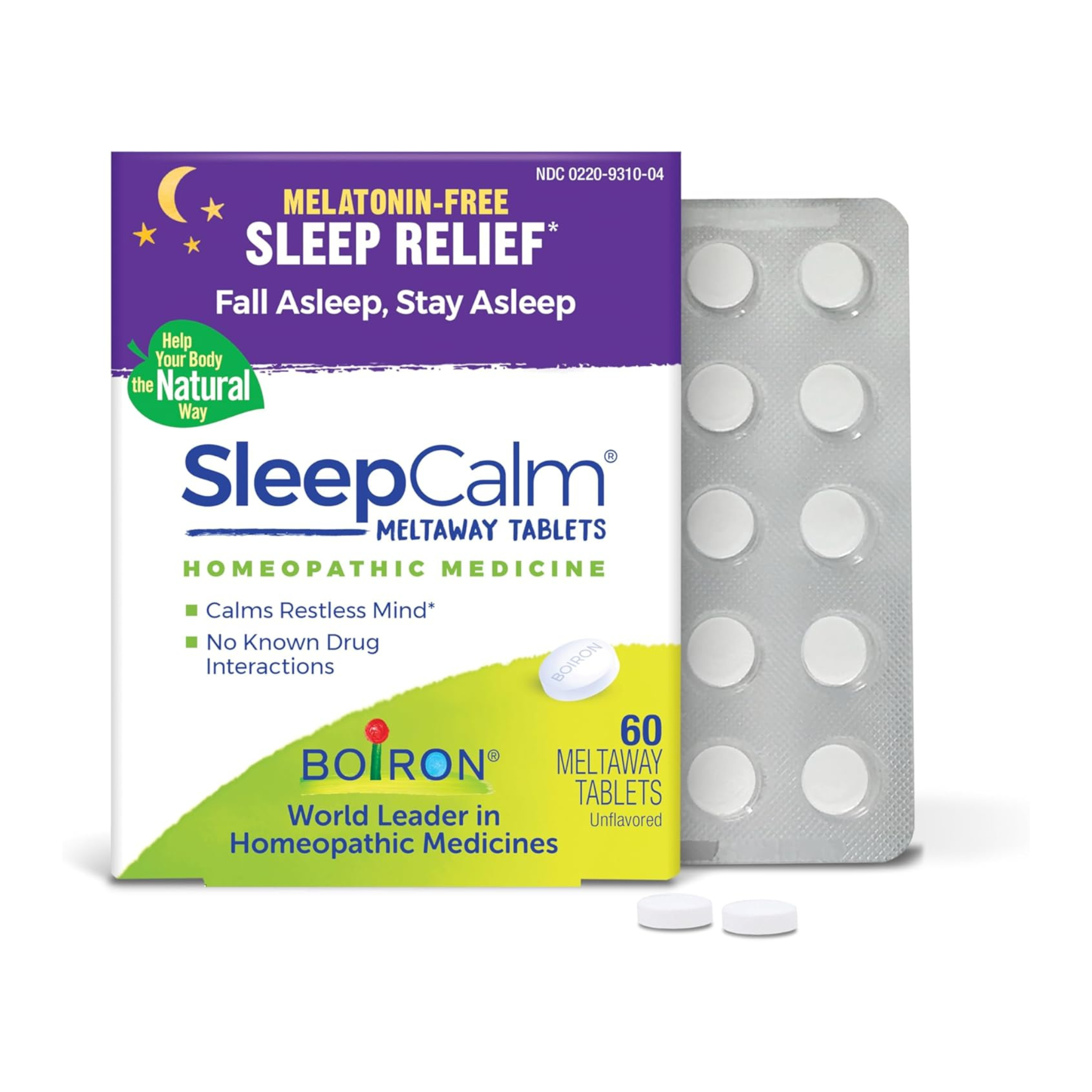 SleepCalm by Boiron Homeopathic Medicine For Sleep Relief - 60 Tablet