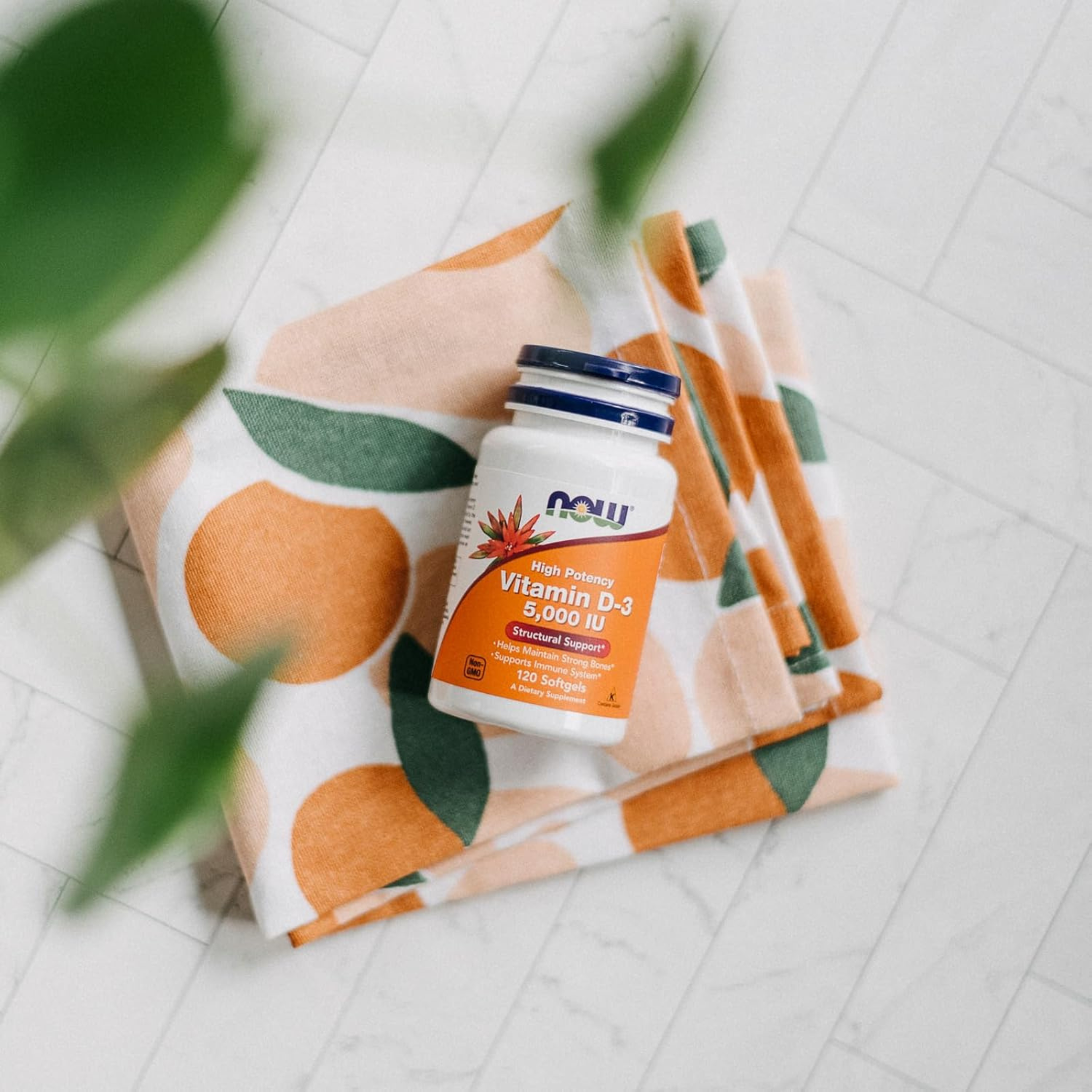 NOW Foods, Vitamin D-3, High Potency, 5,000 IU, 120 Softgels