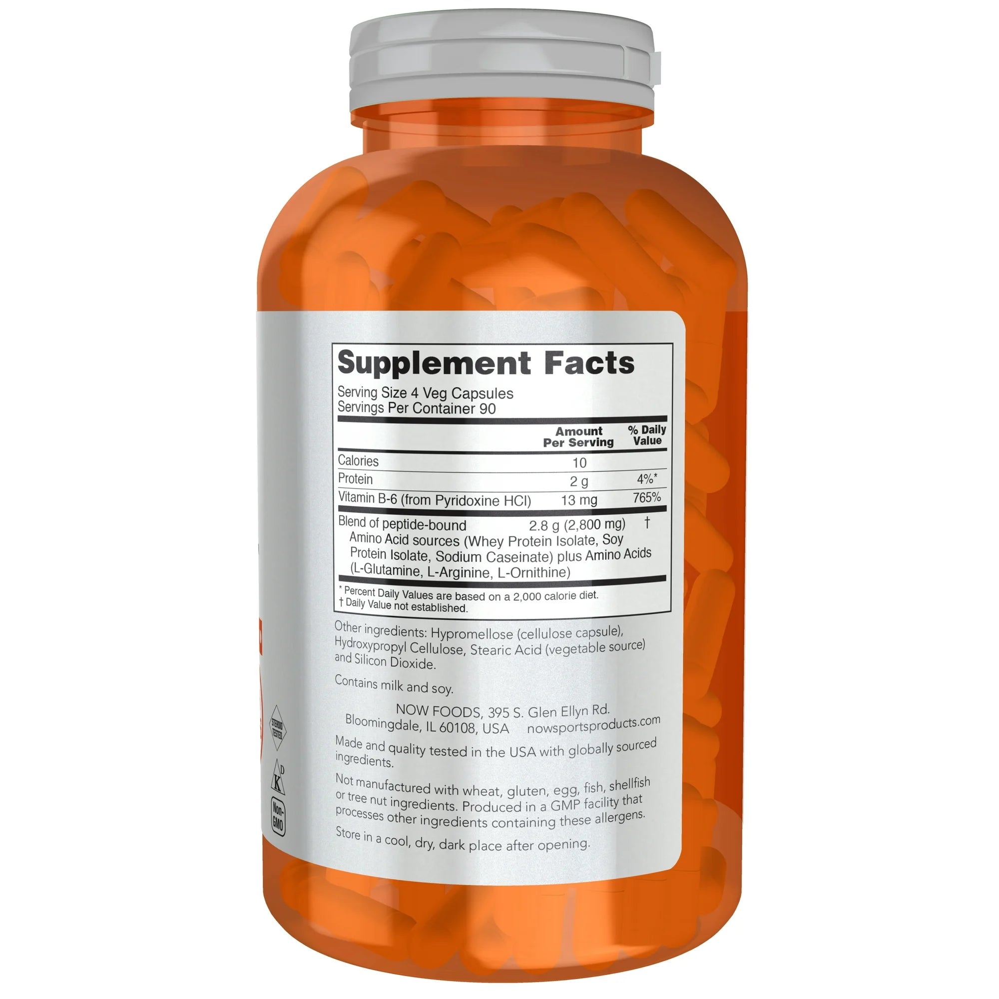 NOW Foods, Sports, Amino Complete, 360 Veg Capsules