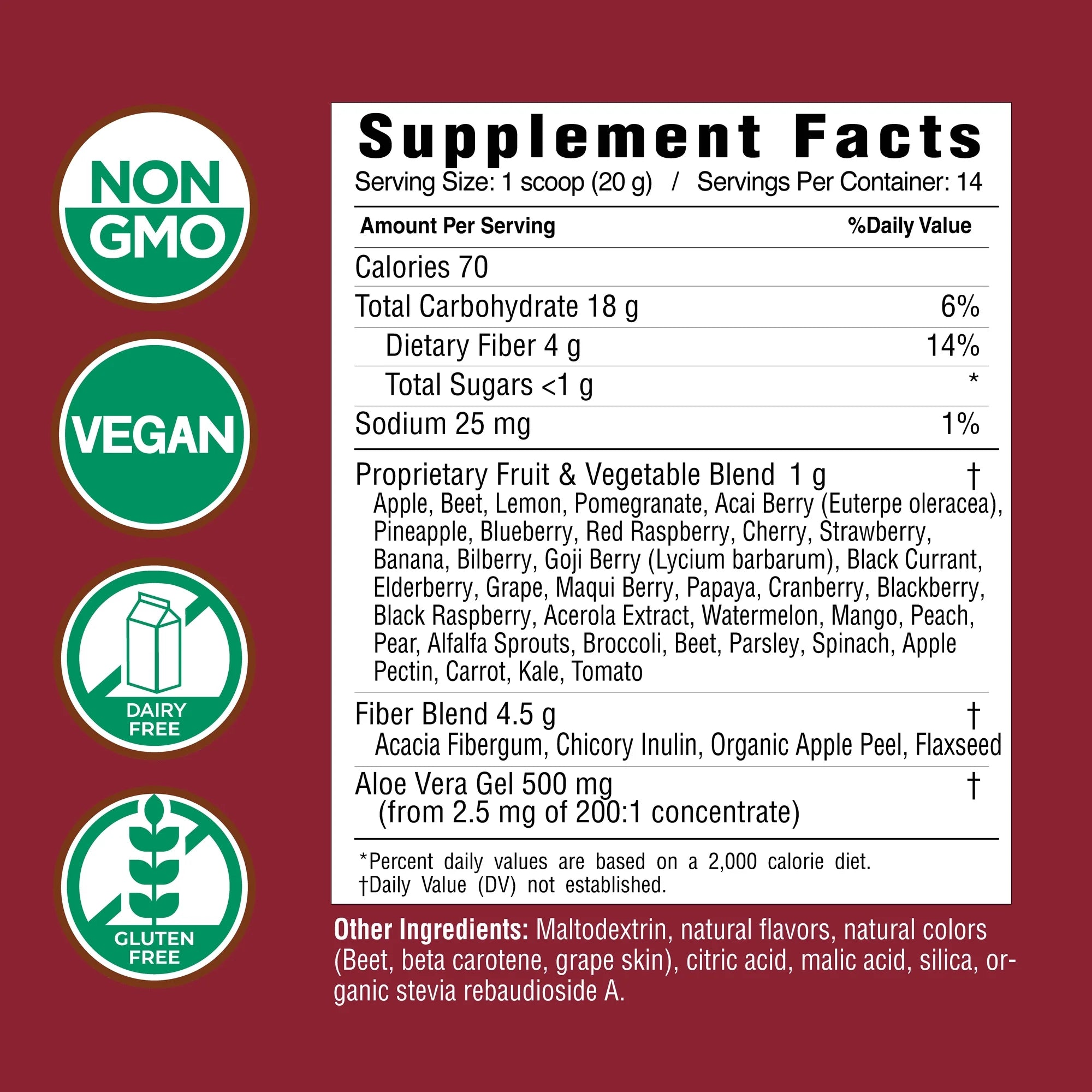 Country Farms Super Cleanse Drink Mix, Berry, 9.88 oz., 14 Servings