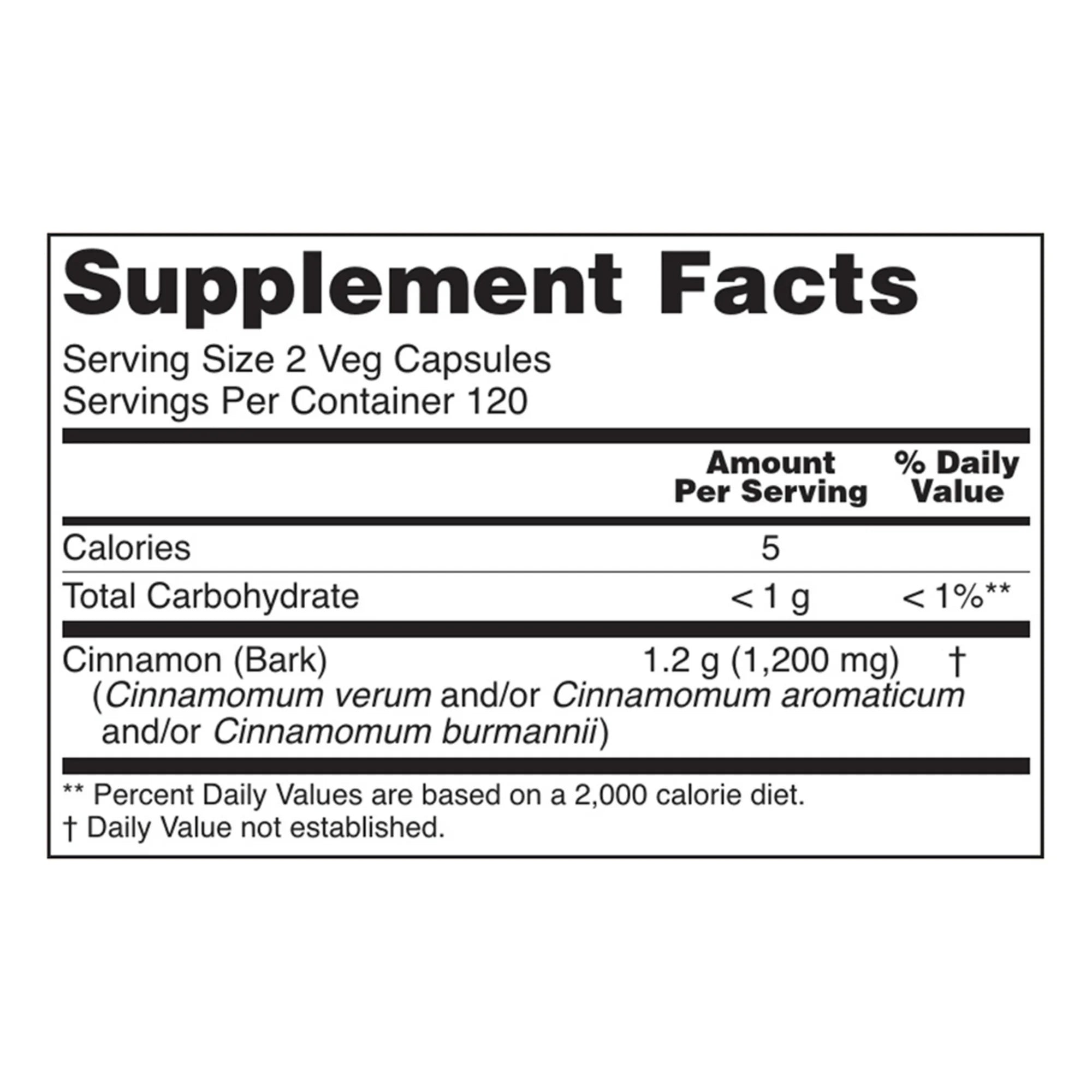 NOW Foods, Cinnamon Bark, 600 mg, 240 Veg Capsules