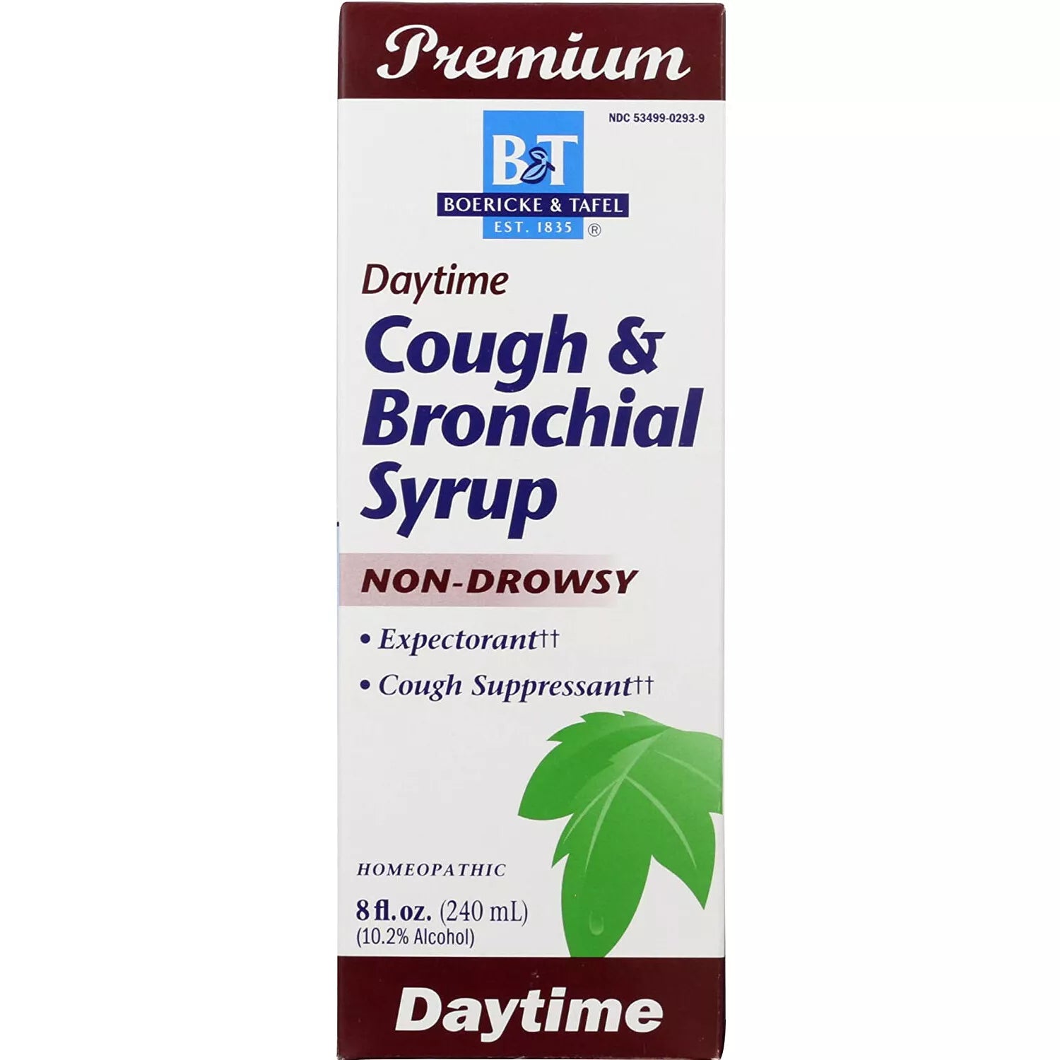 Boericke & Tafel Daytime Cough & Bronchial Syrup 8 fl oz Liquid