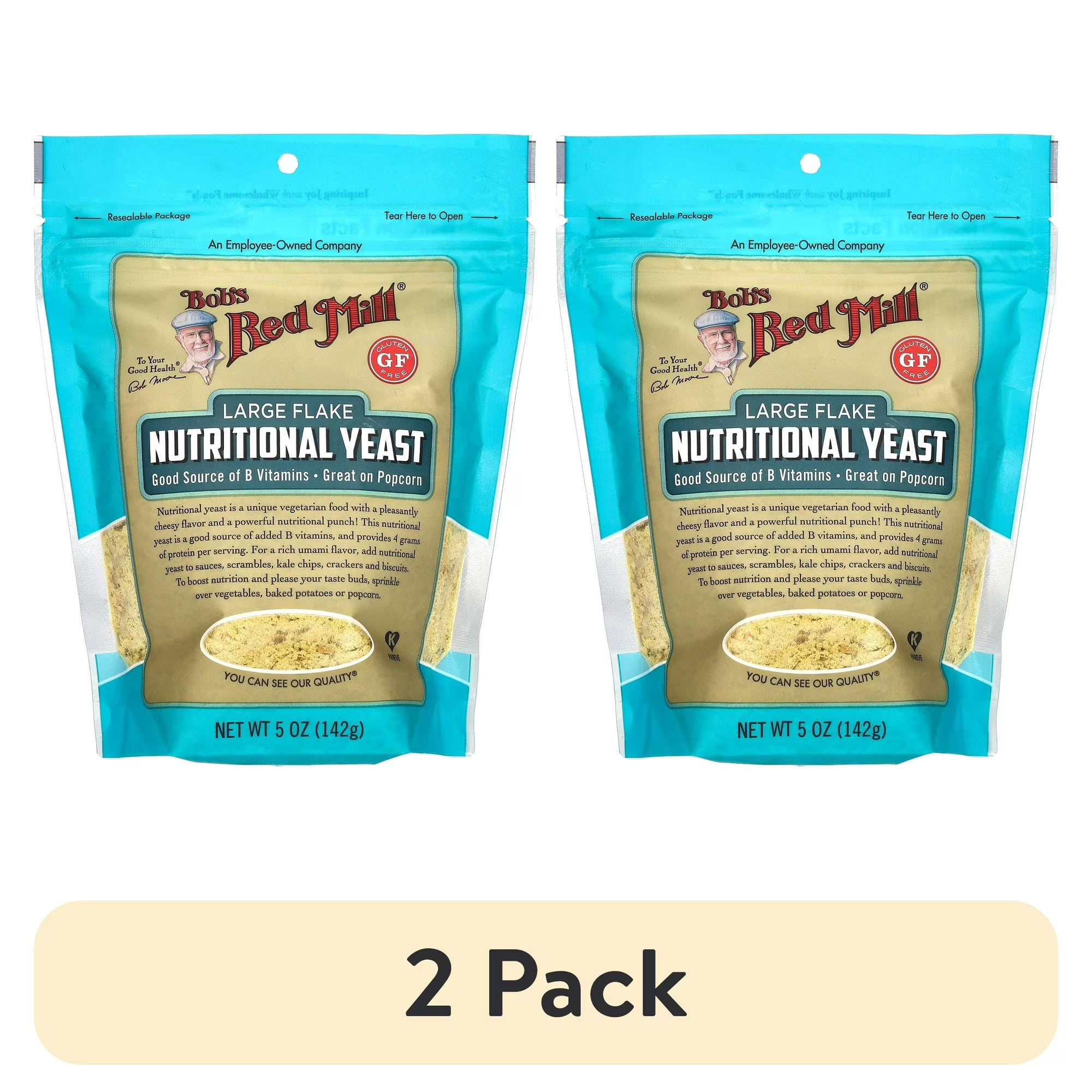 Bob's Red Mill Gluten Free Large Flake Nutritional Yeast, 5 oz